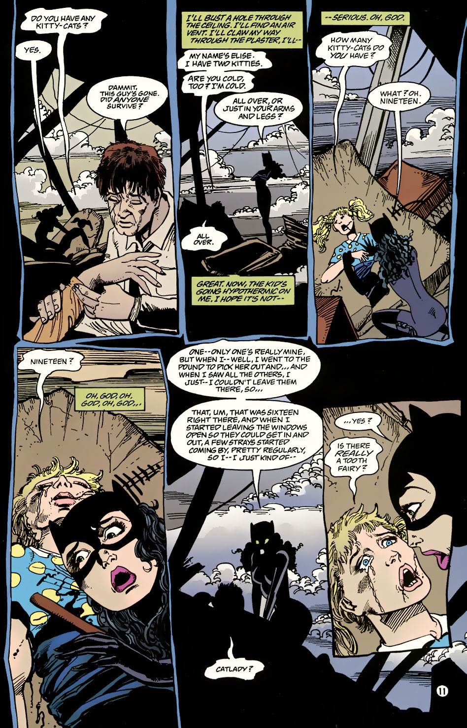 Read online Batman: Cataclysm comic -  Issue #7 - 12
