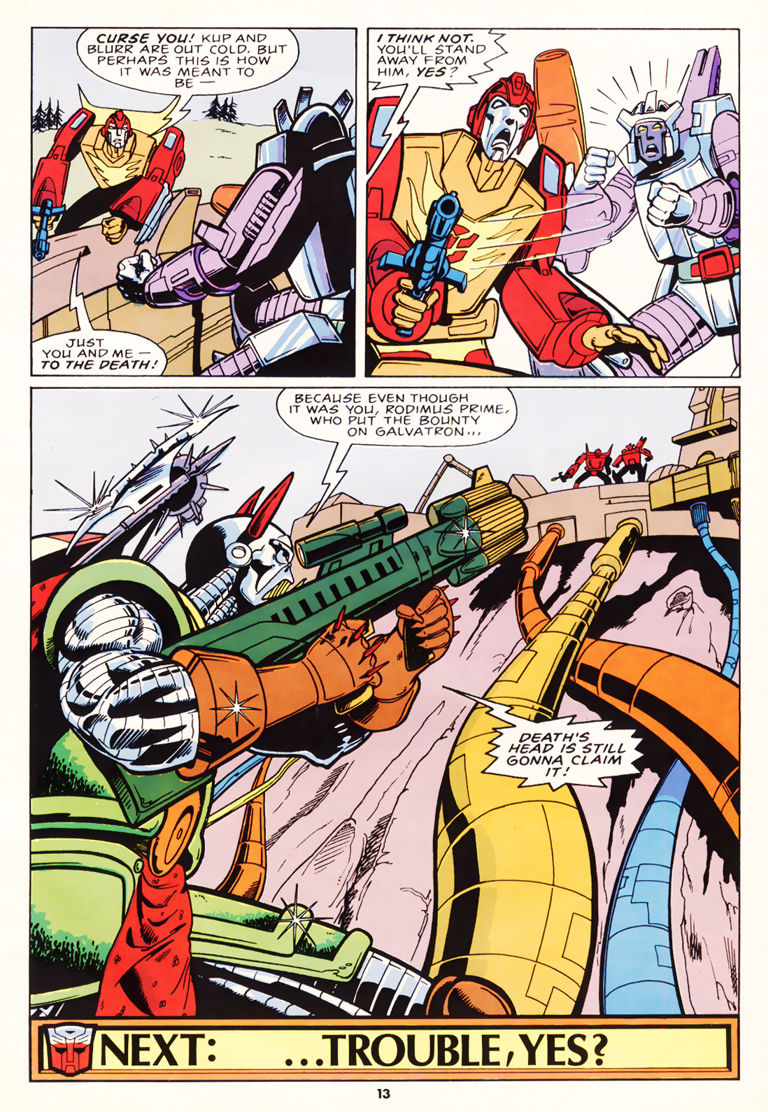 Read online The Transformers (UK) comic -  Issue #117 - 13