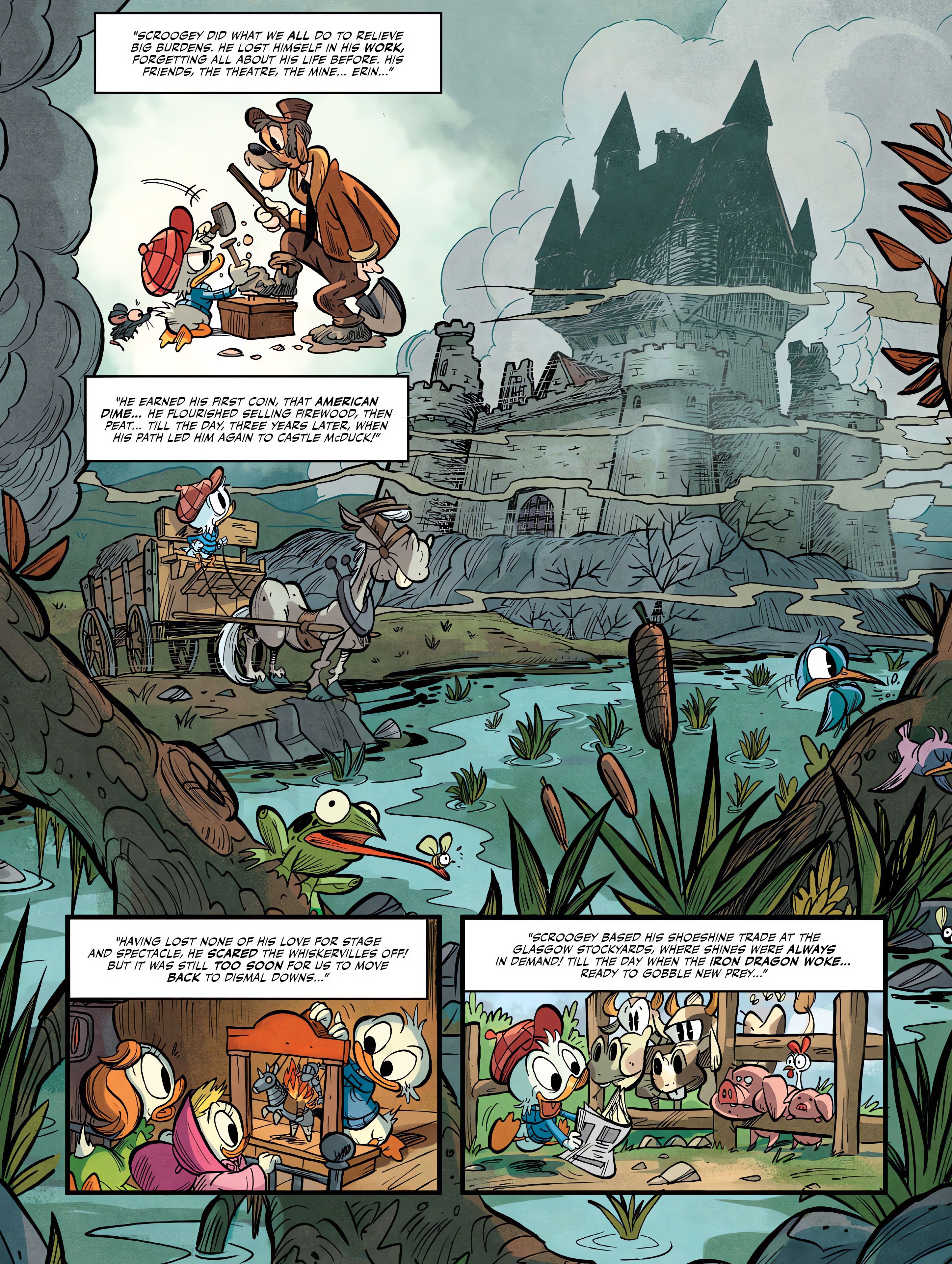 Read online Scrooge McDuck: The Dragon of Glasgow comic -  Issue # Full - 42