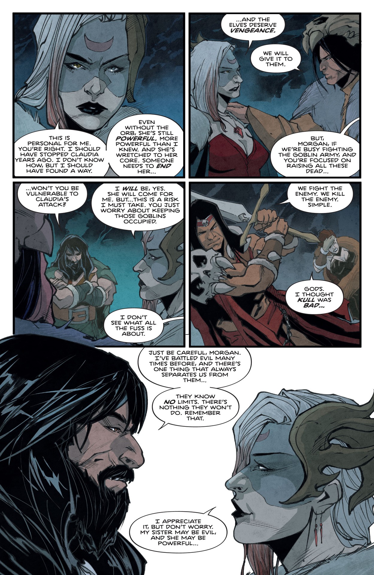 Read online The Mighty Barbarians comic -  Issue #5 - 7