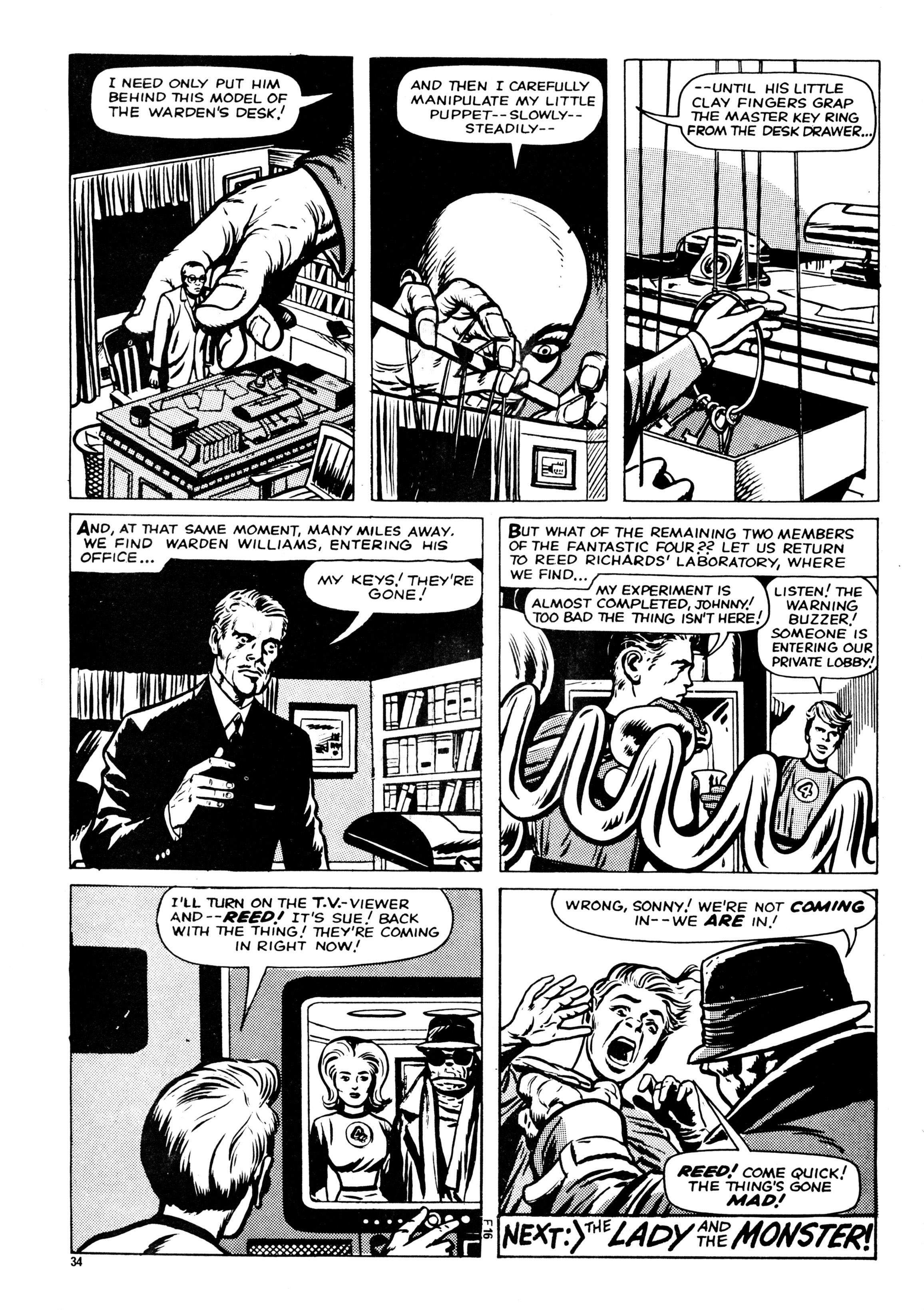 Read online Fantastic Four (1982) comic -  Issue #16 - 33