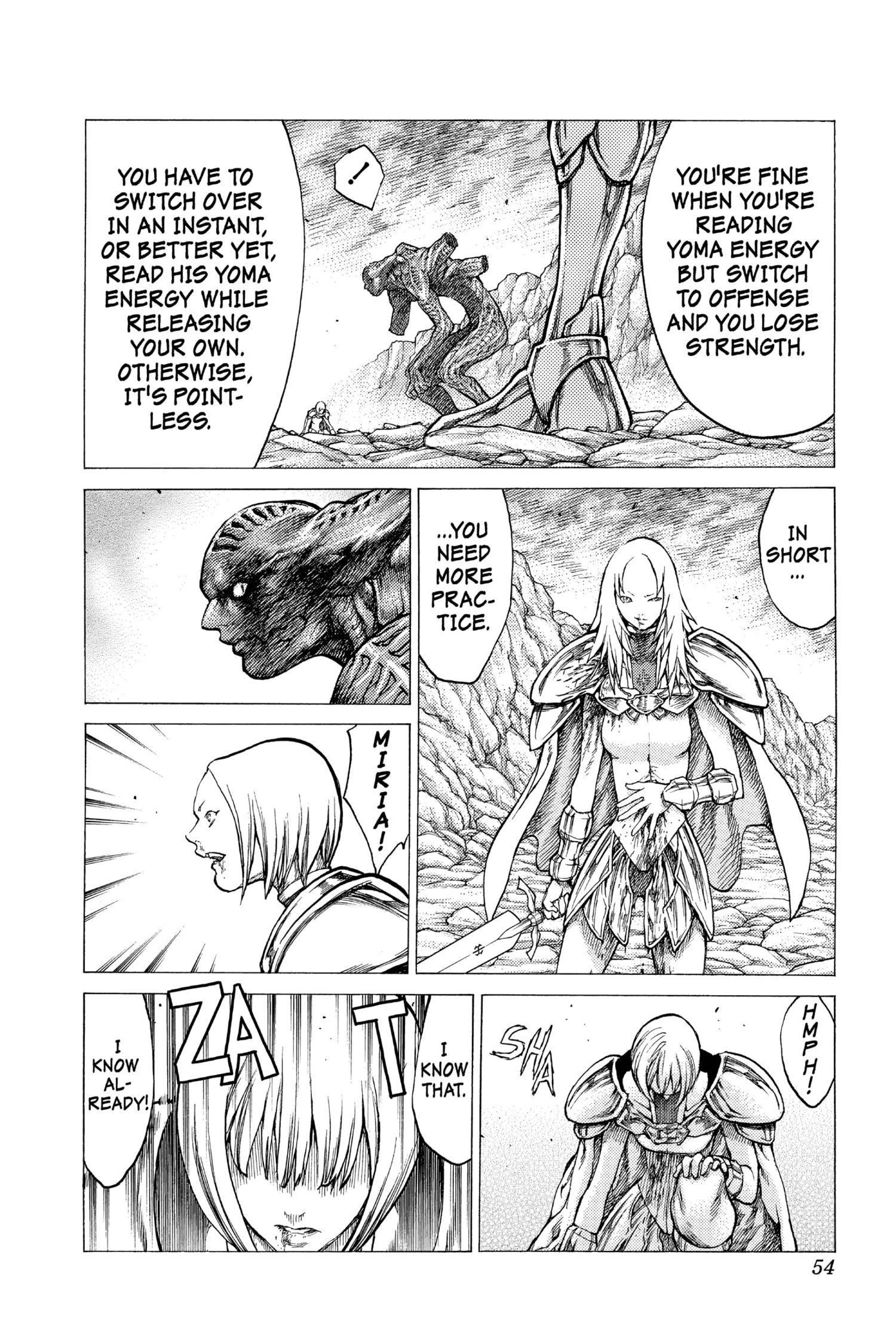 Read online Claymore comic -  Issue #6 - 51
