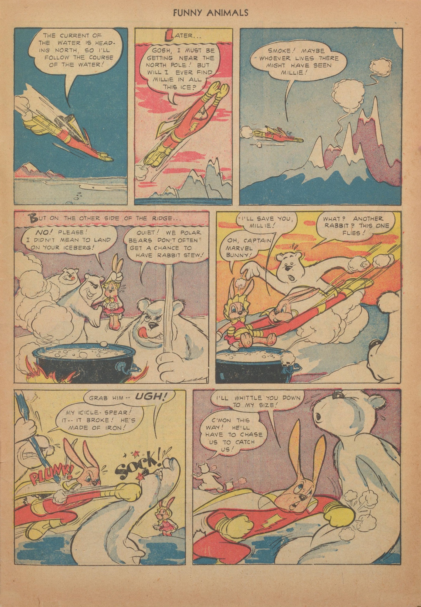 Read online Fawcett's Funny Animals comic -  Issue #66 - 33