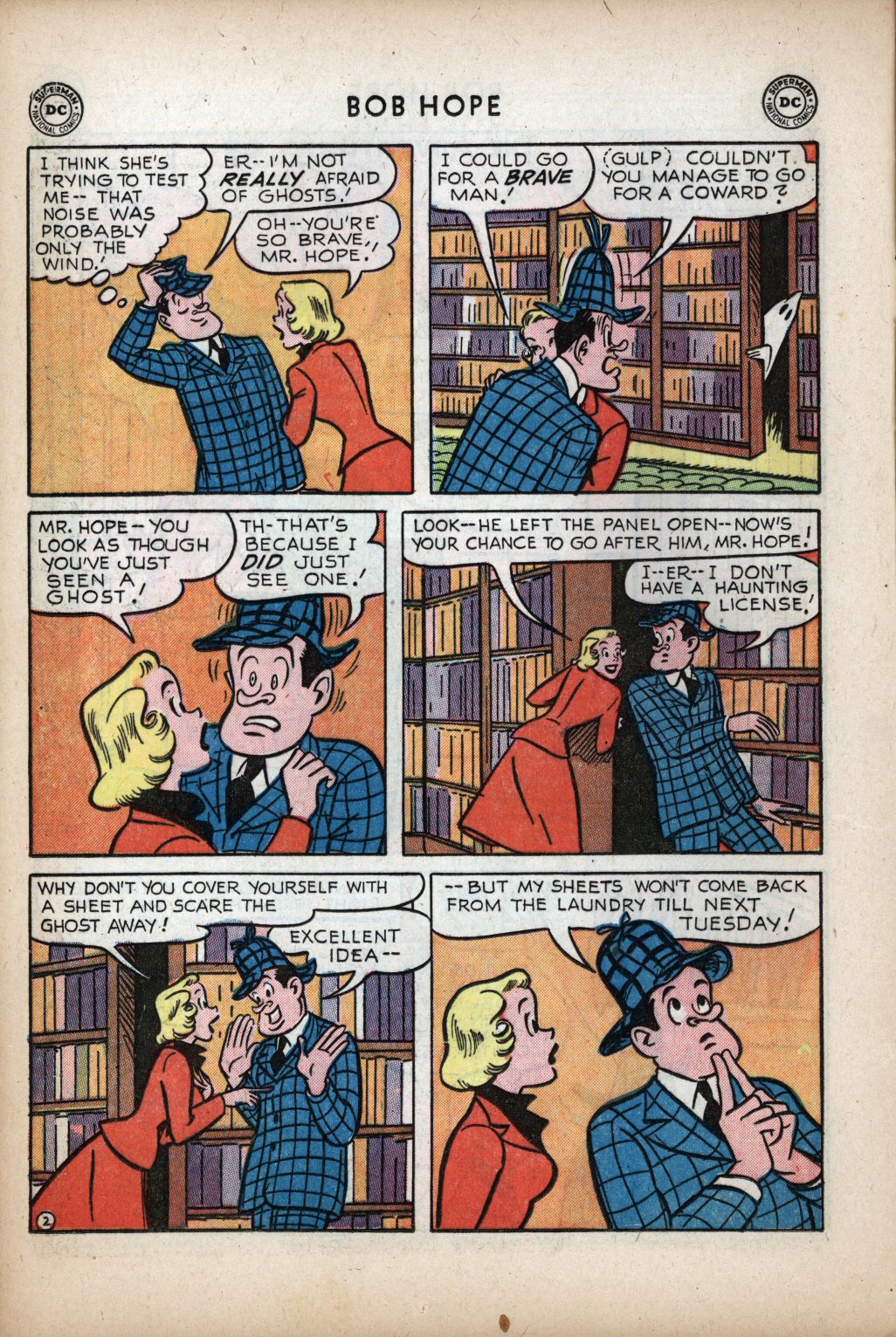 Read online The Adventures of Bob Hope comic -  Issue #15 - 14