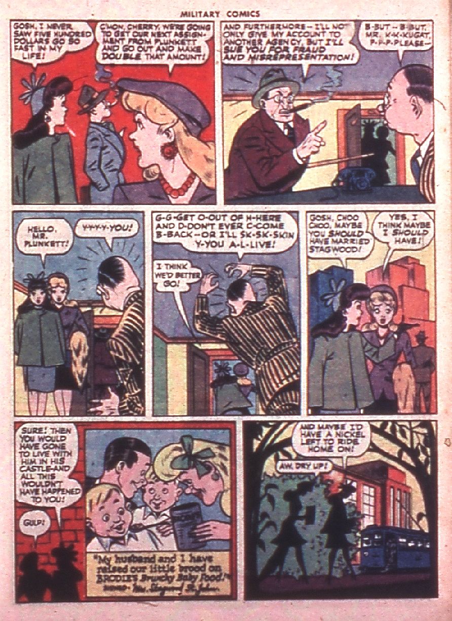 Read online Military Comics comic -  Issue #38 - 25