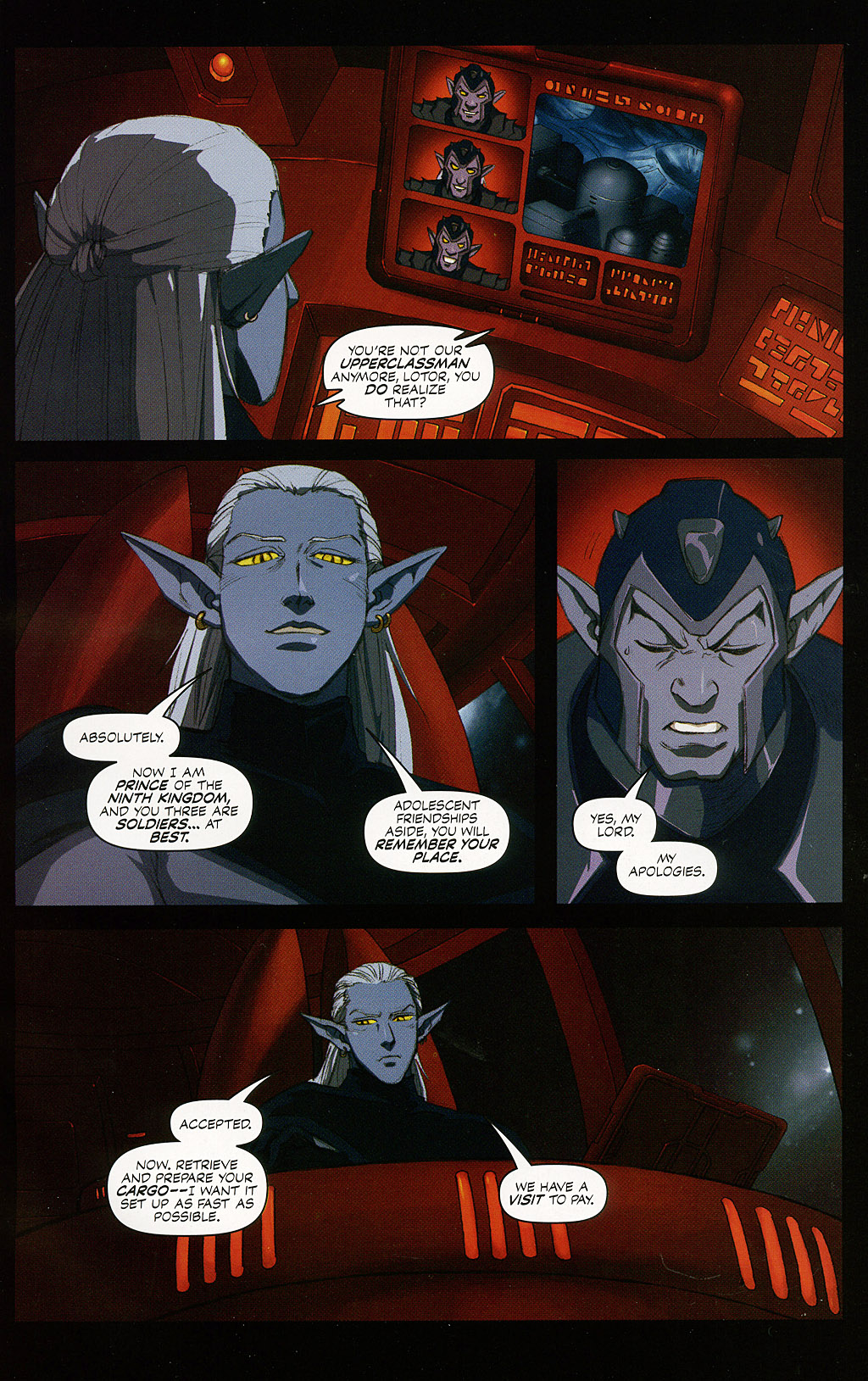 Read online Voltron: Defender of the Universe comic -  Issue #4 - 9