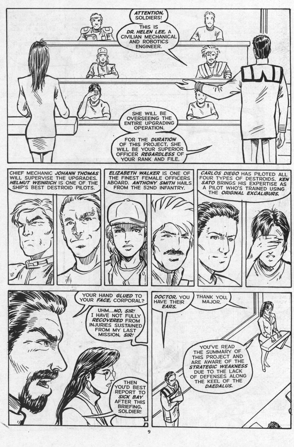 Read online Robotech: Macross Missions: Excalibur comic -  Issue # Full - 10