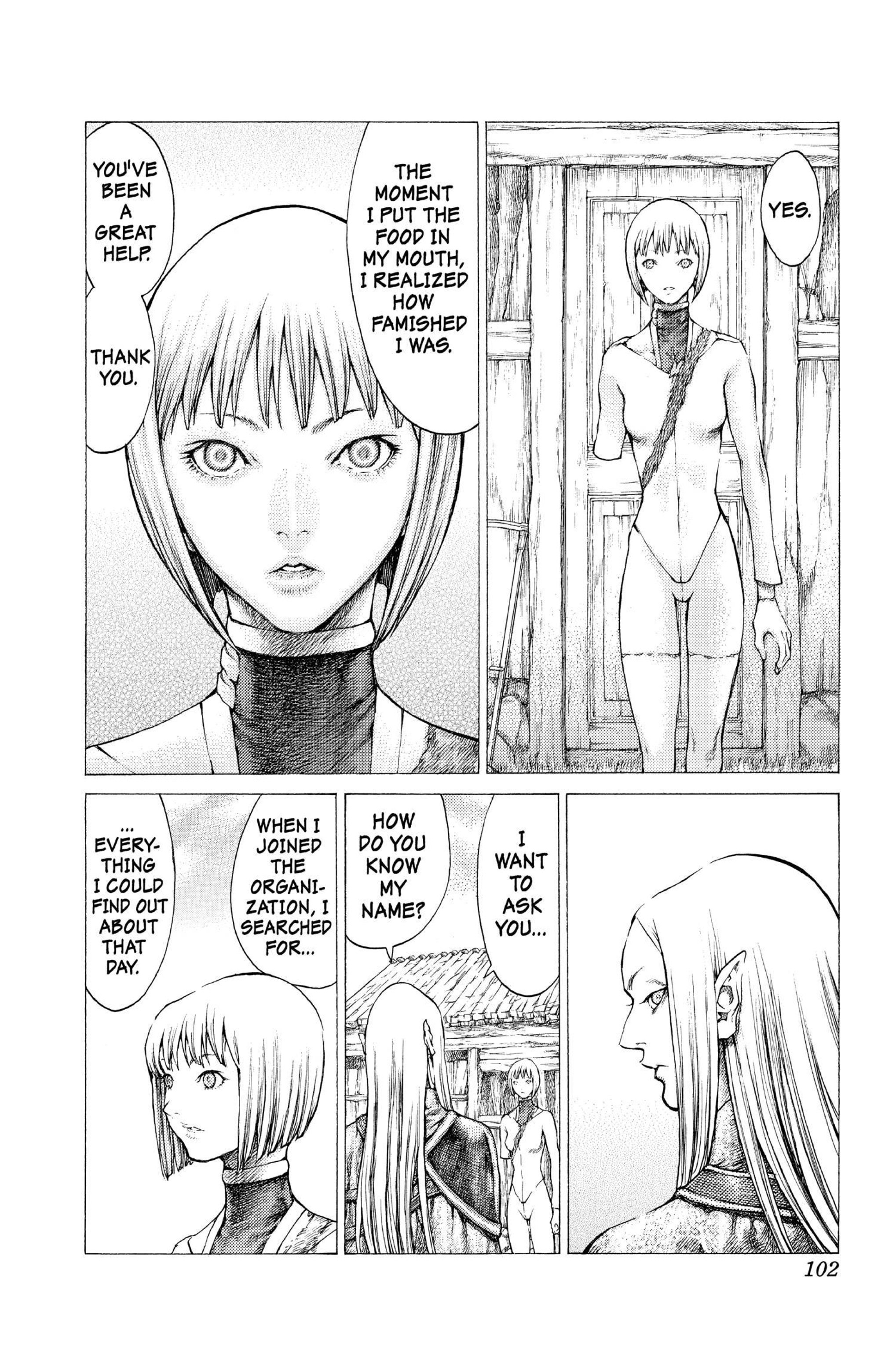 Read online Claymore comic -  Issue #7 - 95