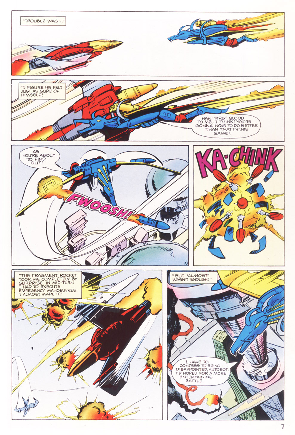 Read online The Transformers Annual comic -  Issue #1987 - 6