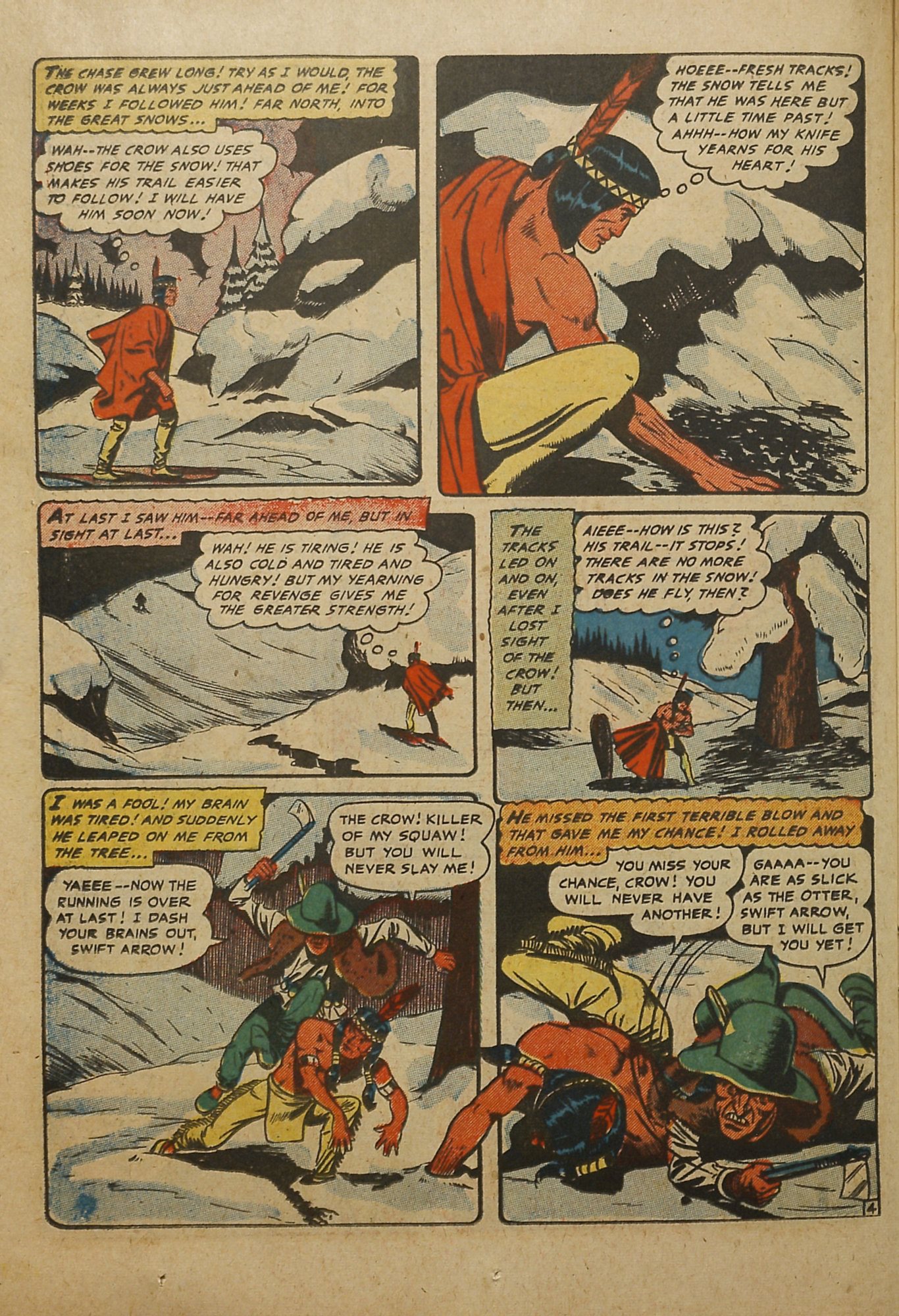 Read online Swift Arrow (1954) comic -  Issue #4 - 24