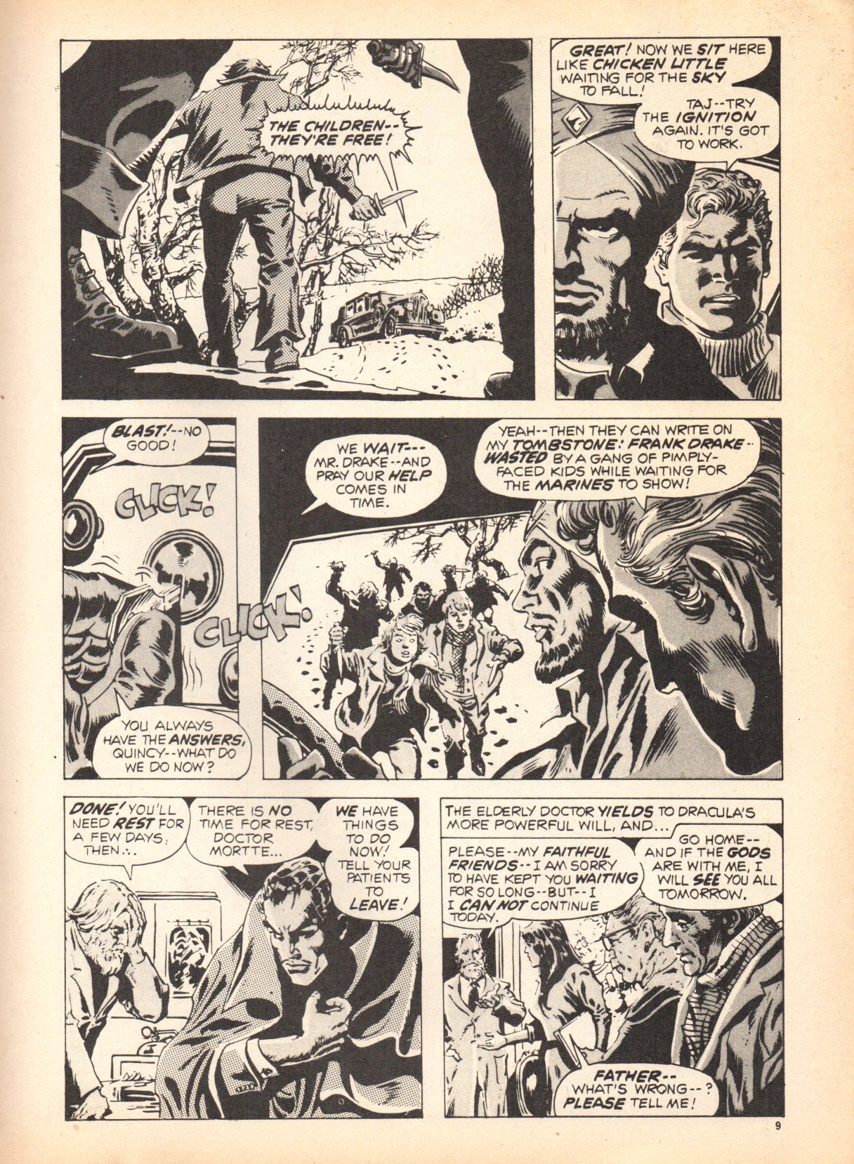 Read online Dracula Lives (1974) comic -  Issue #15 - 9