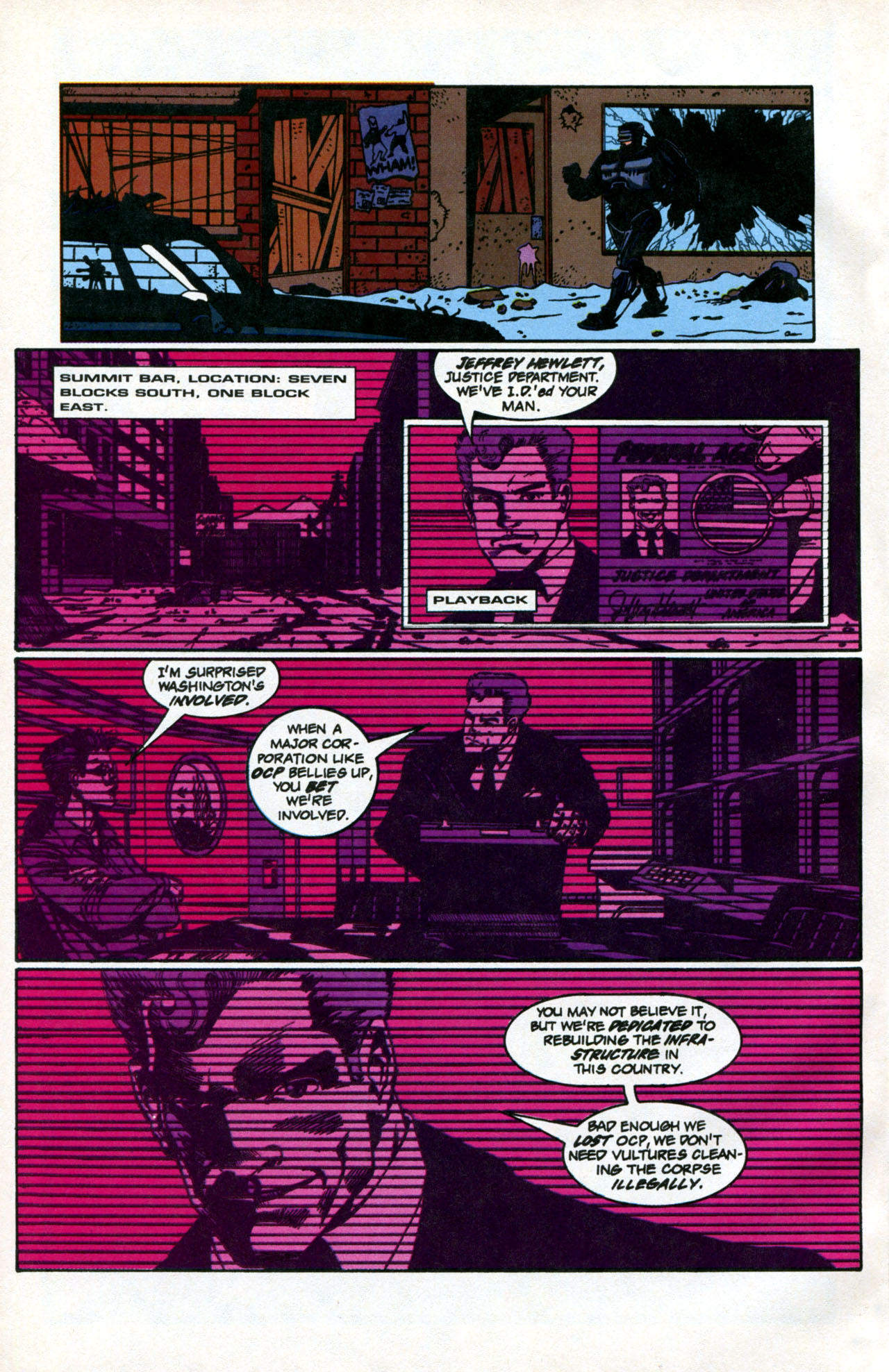 Read online Robocop: Mortal Coils comic -  Issue #1 - 16