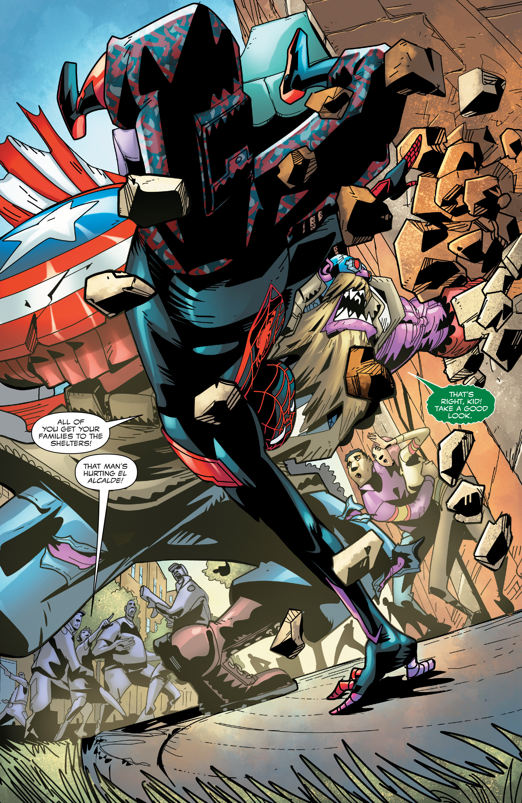 Read online Miles Morales: Spider-Man By Saladin Ahmed Omnibus comic -  Issue # TPB (Part 11) - 77