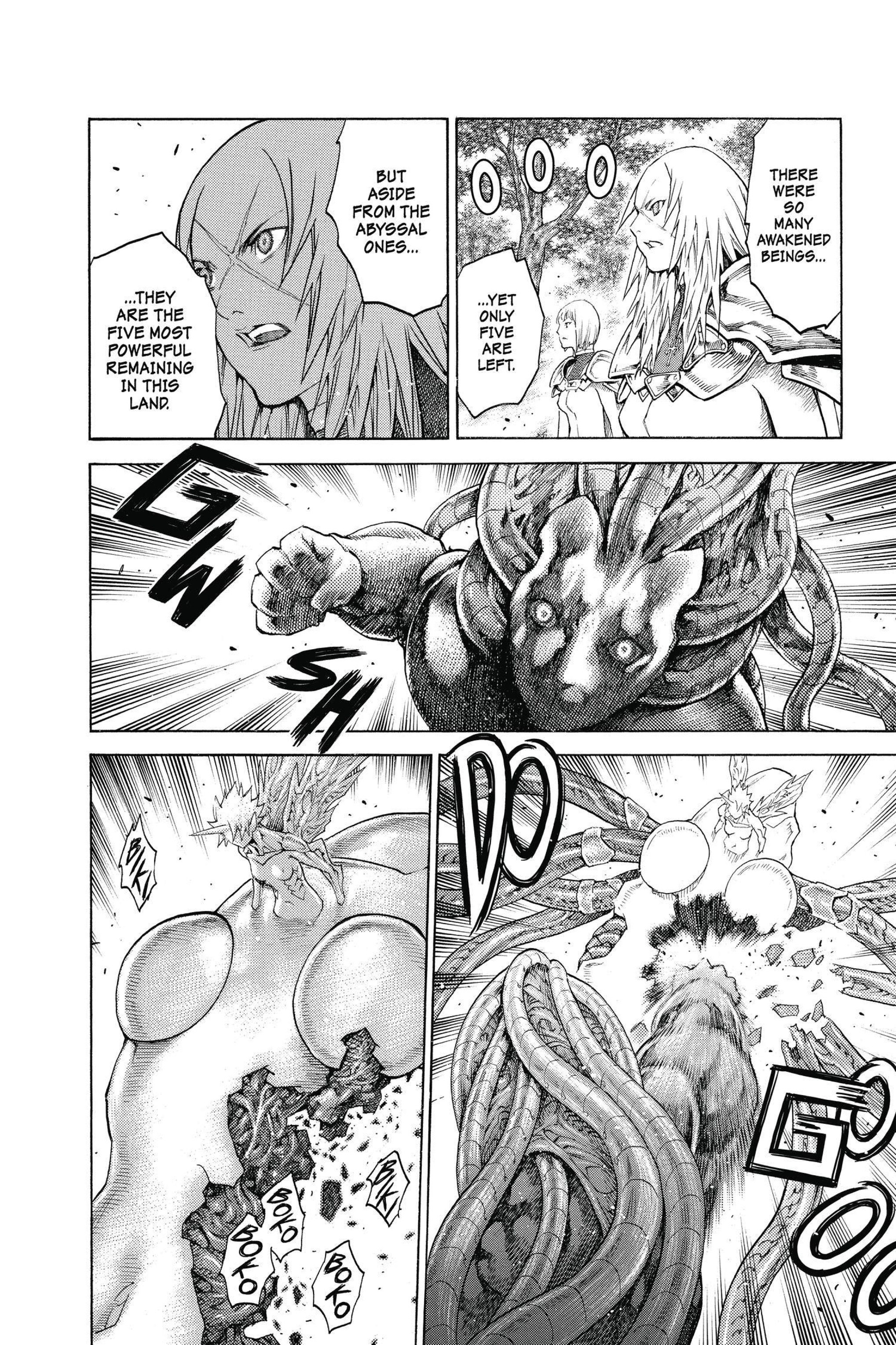 Read online Claymore comic -  Issue #24 - 162