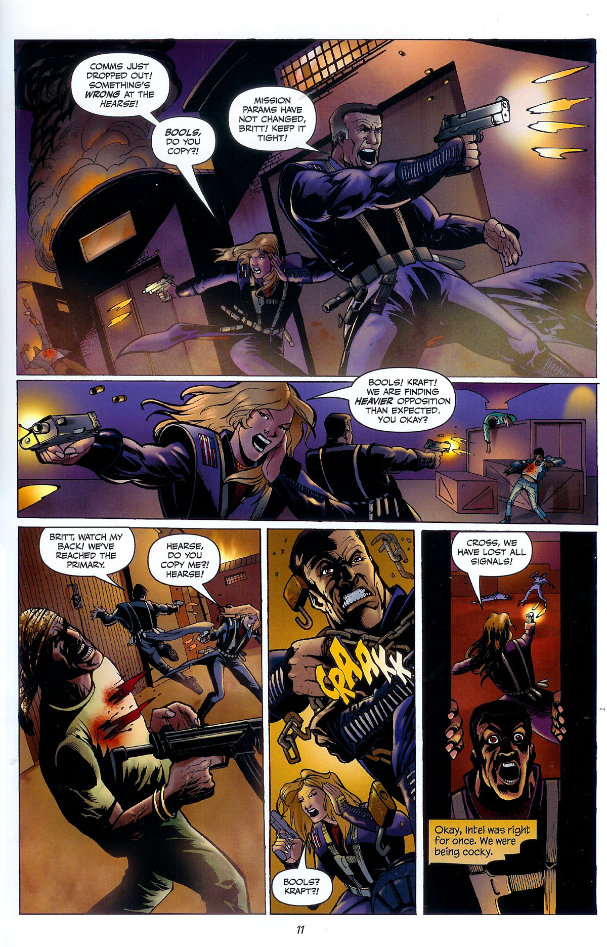 Read online CVO: Covert Vampiric Operations - African Blood comic -  Issue #2 - 13