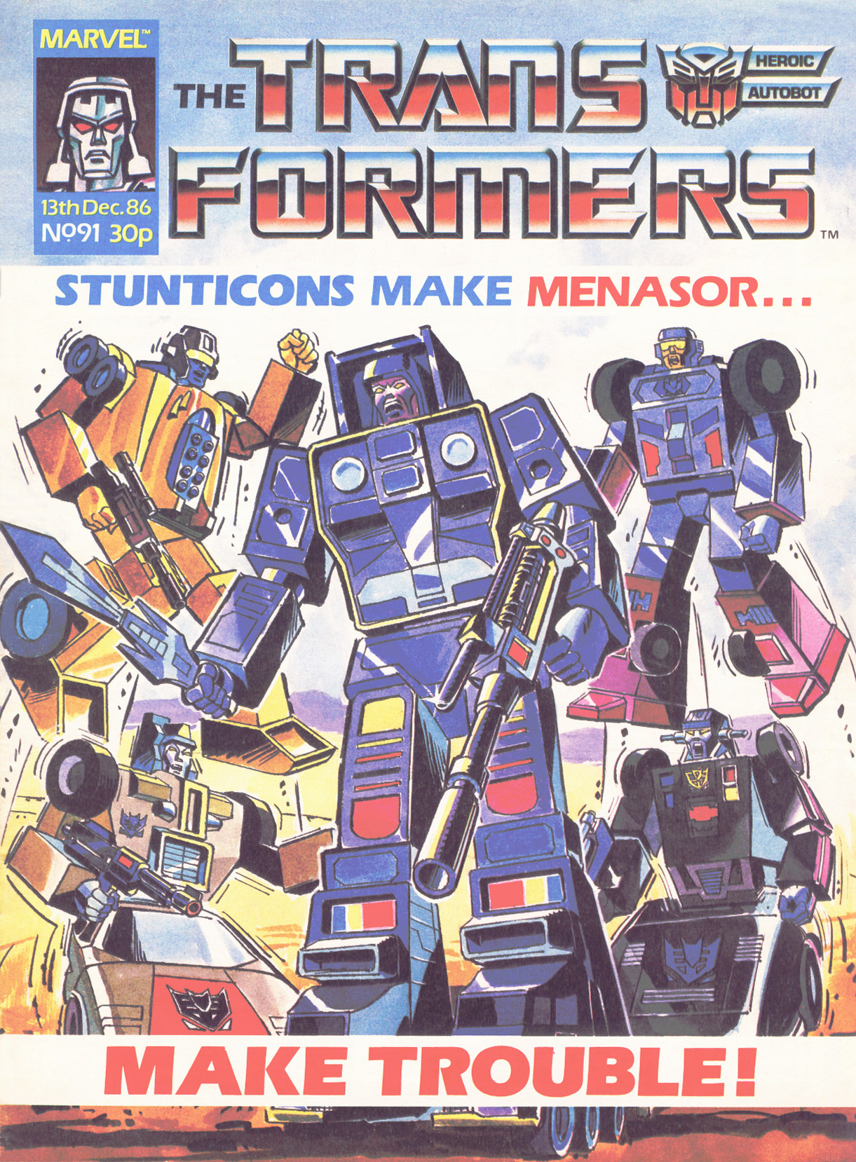 Read online The Transformers (UK) comic -  Issue #91 - 1