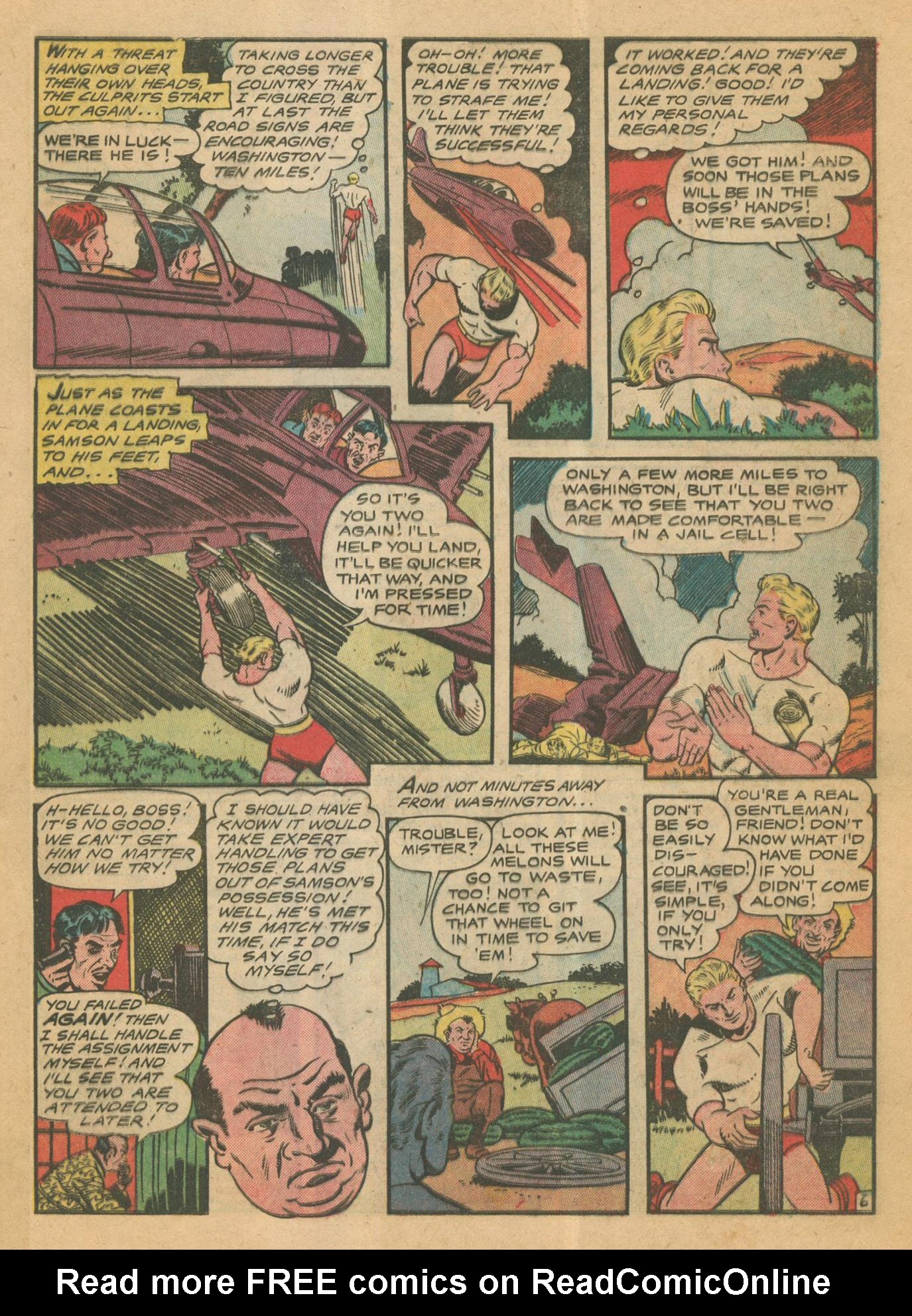 Read online Samson (1955) comic -  Issue #14 - 8