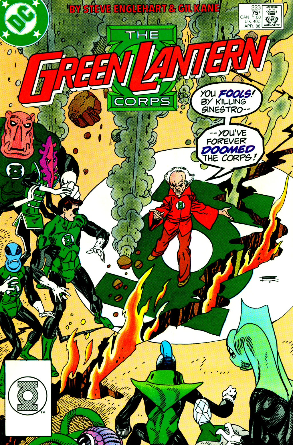 Read online The Green Lantern Corps comic -  Issue #223 - 1