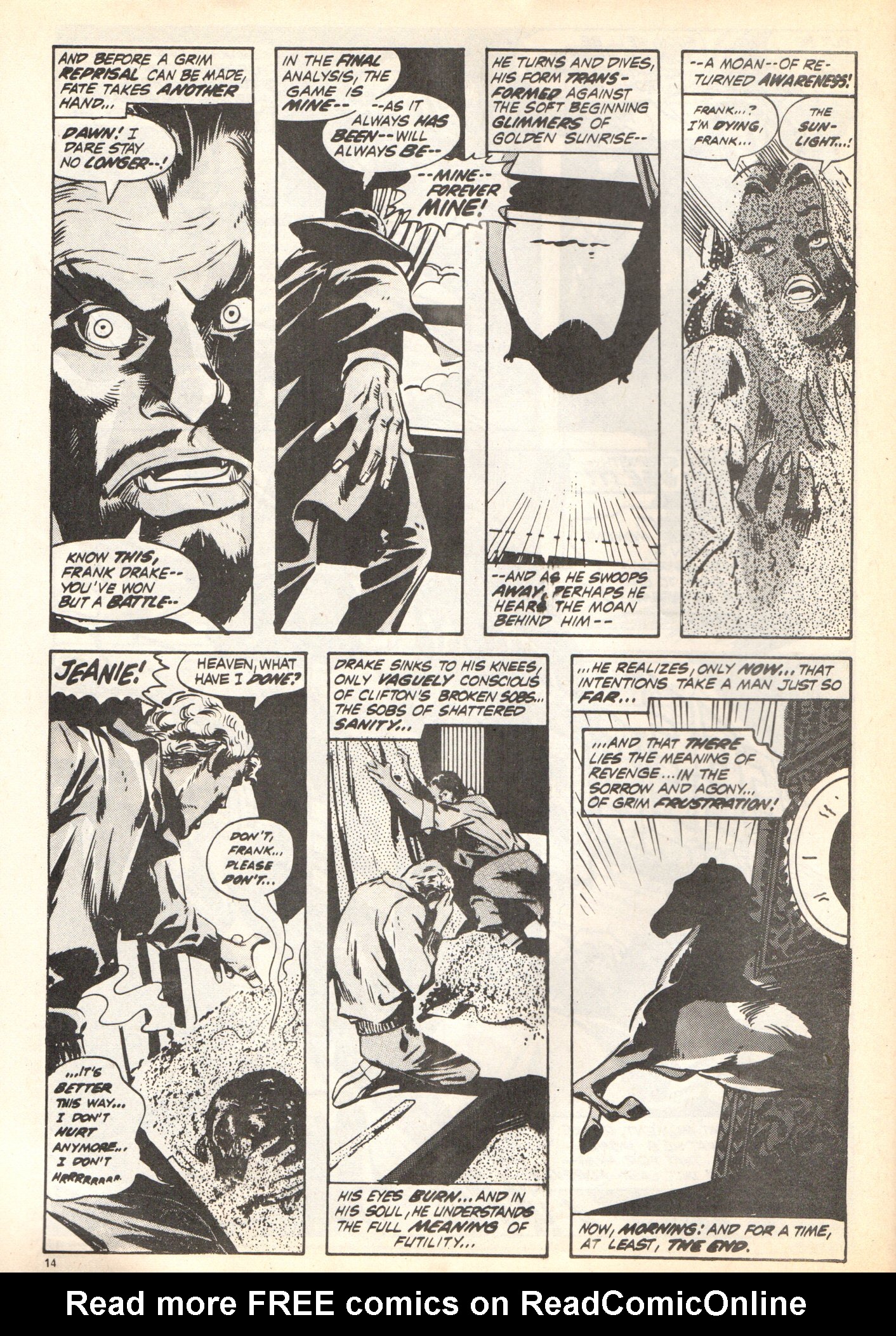 Read online Dracula Lives (1974) comic -  Issue #4 - 14