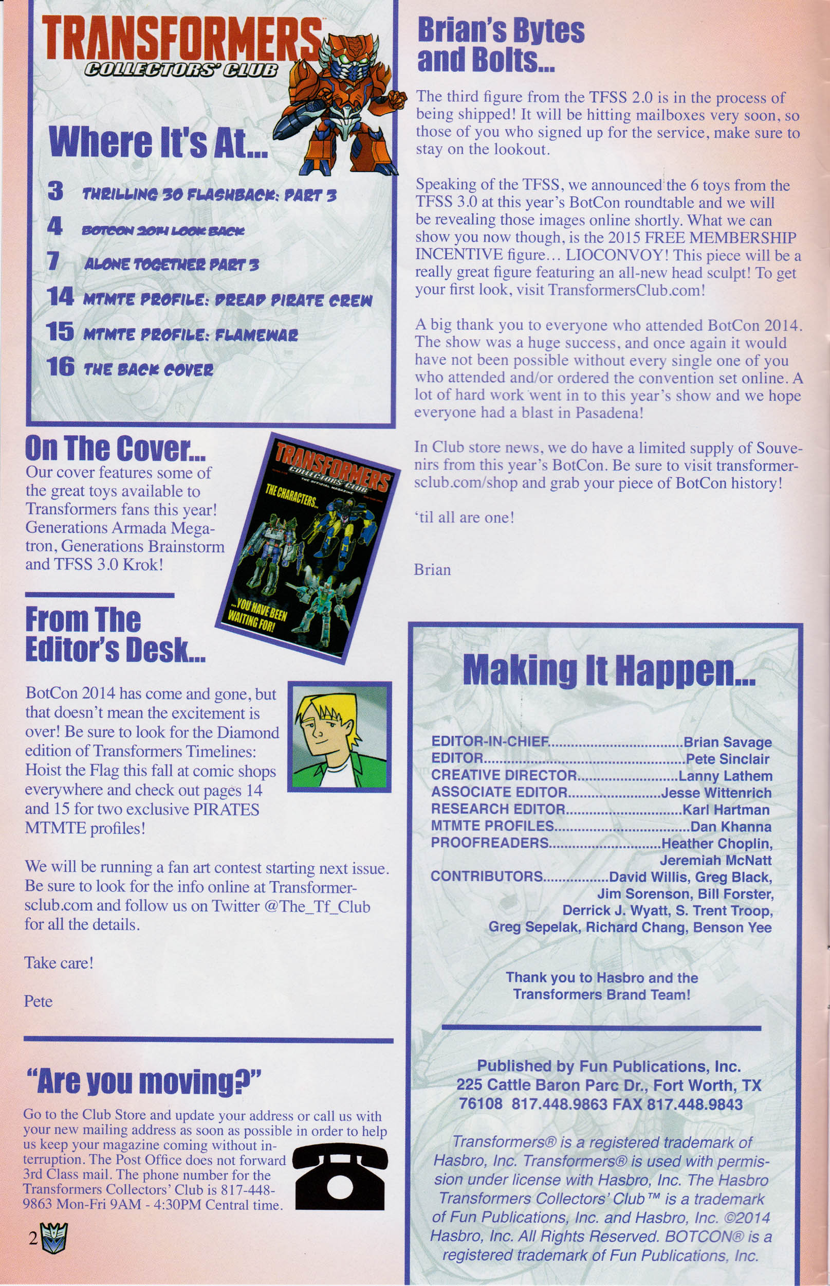 Read online Transformers: Collectors' Club comic -  Issue #58 - 2