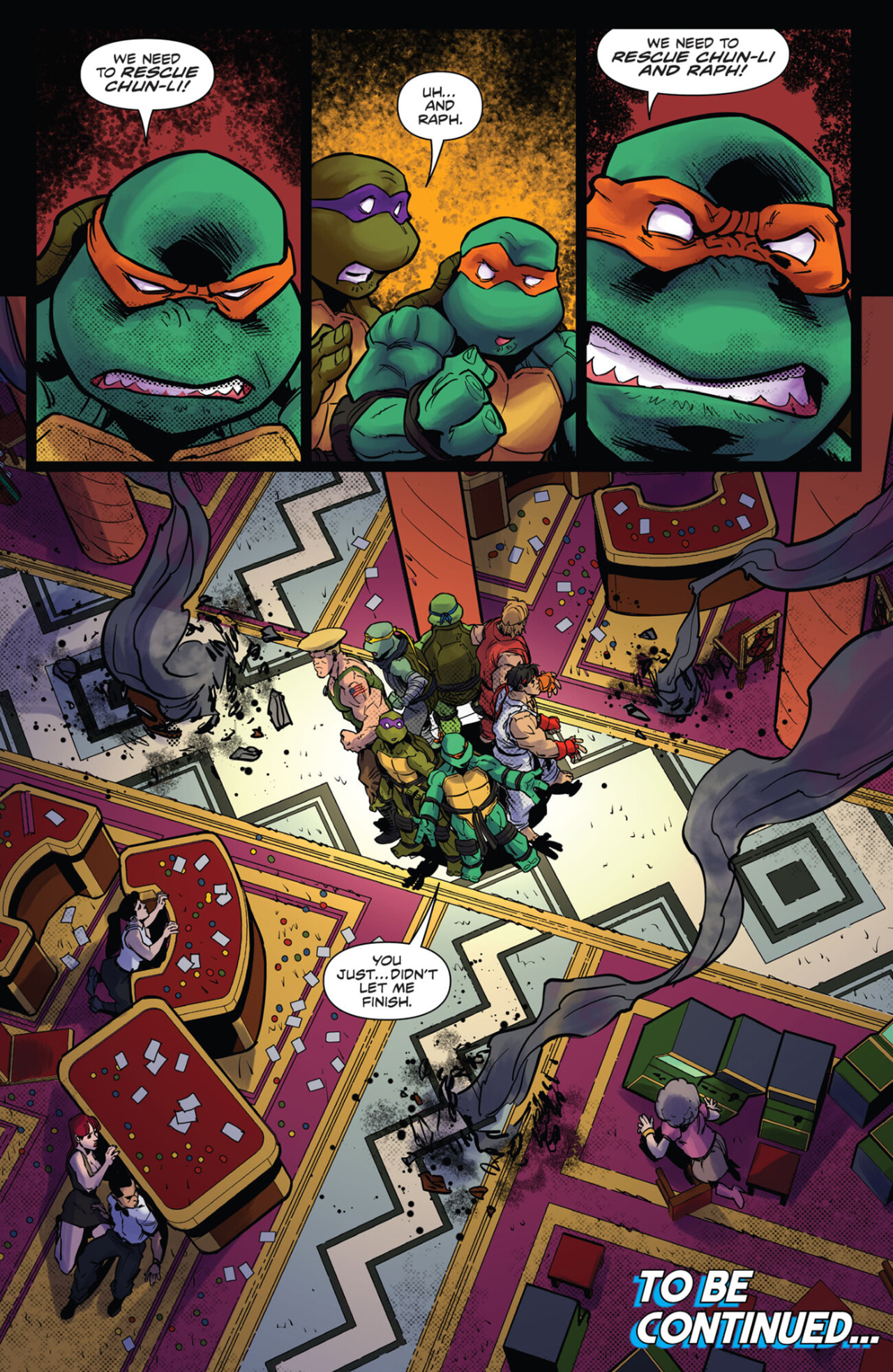 Read online Teenage Mutant Ninja Turtles vs. Street Fighter comic -  Issue #2 - 22