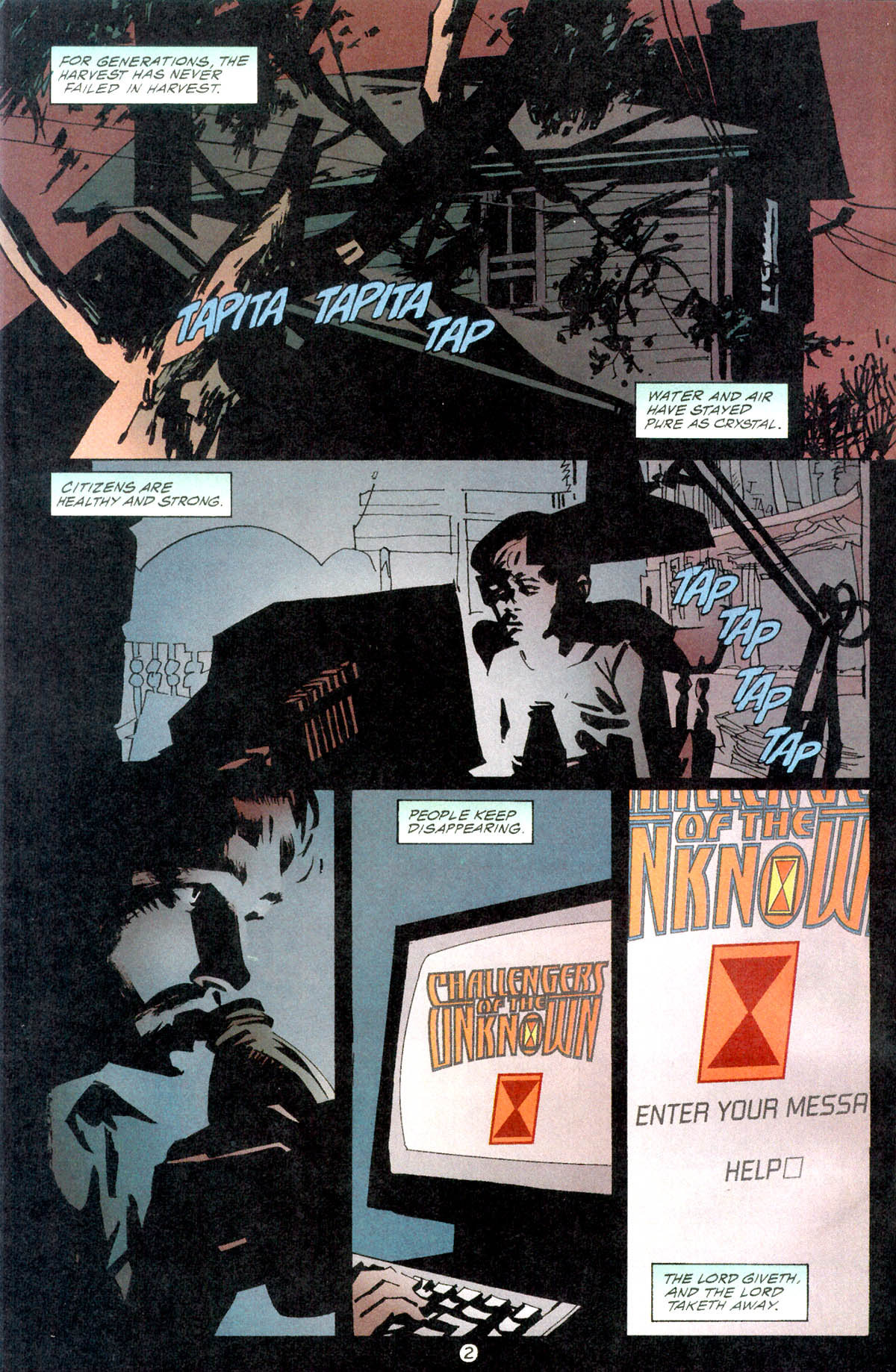 Read online Challengers of the Unknown (1997) comic -  Issue #1 - 4