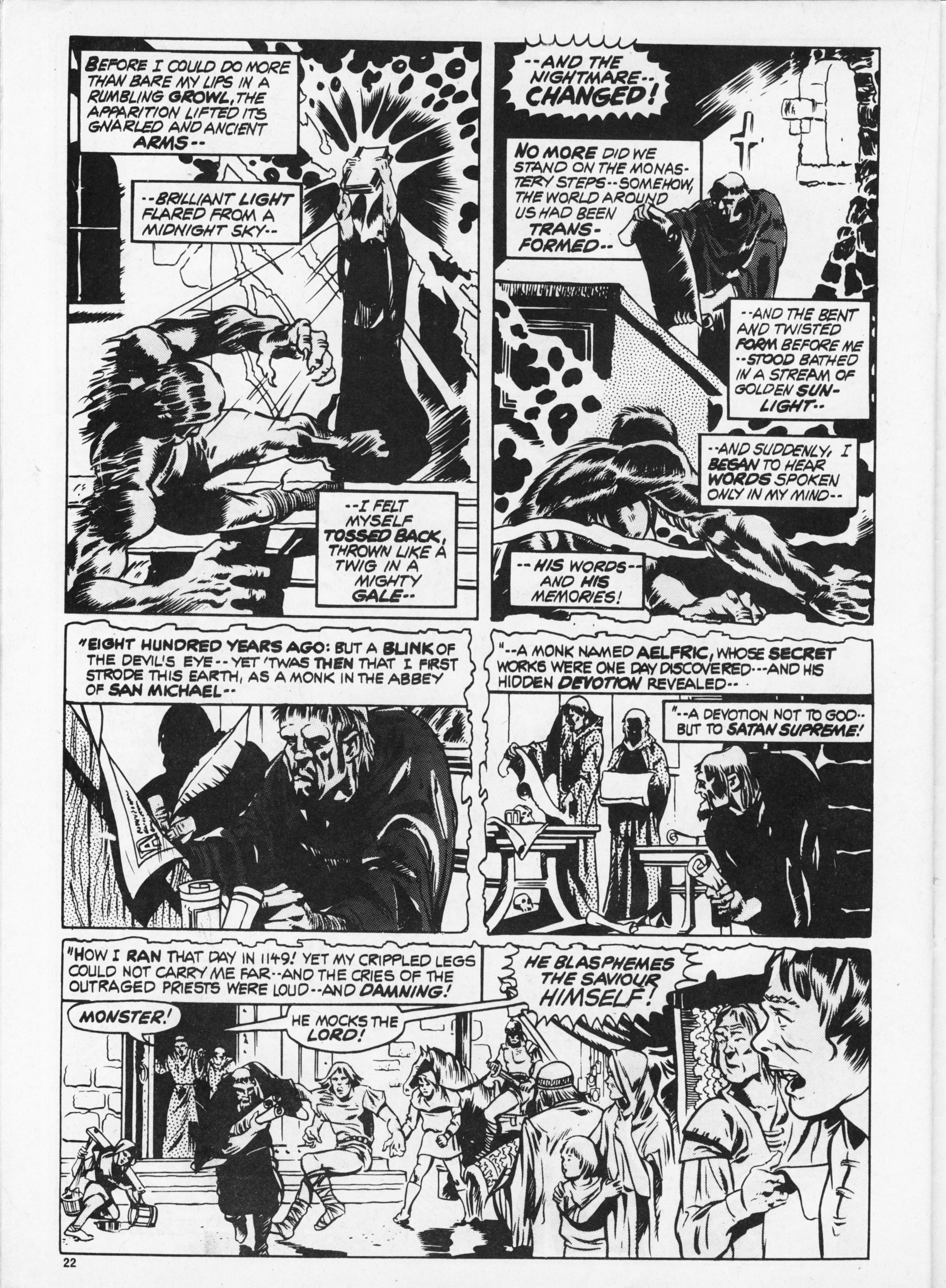 Read online Dracula Lives (1974) comic -  Issue #14 - 22