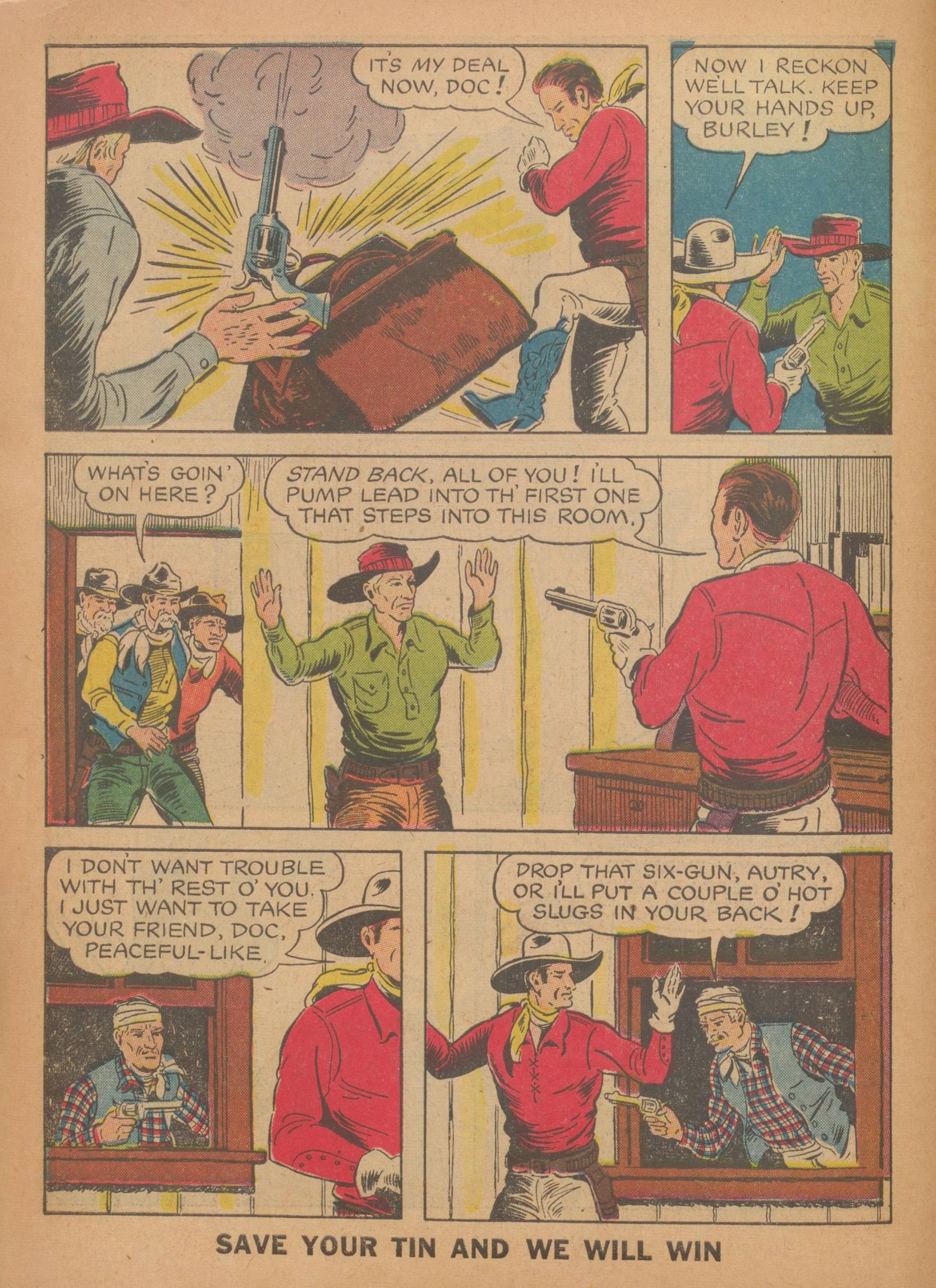 Read online Gene Autry Comics comic -  Issue #5 - 18