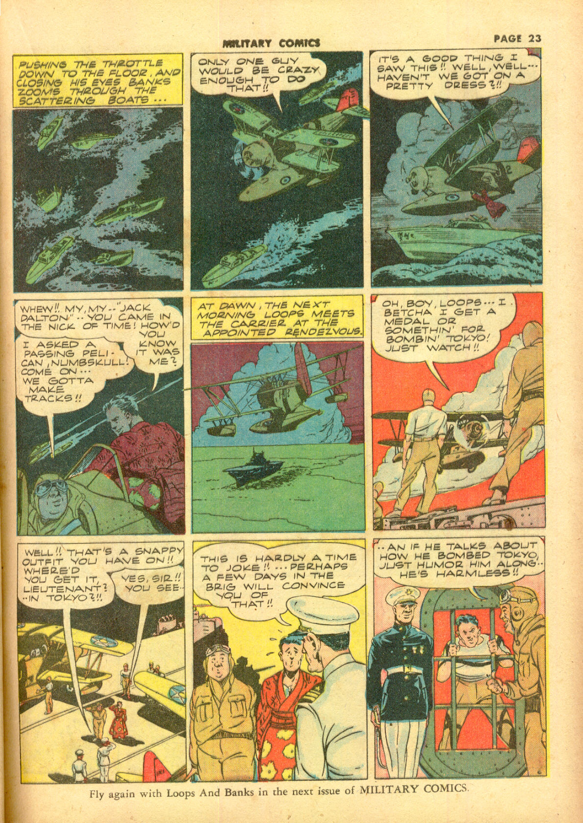 Read online Military Comics comic -  Issue #11 - 25