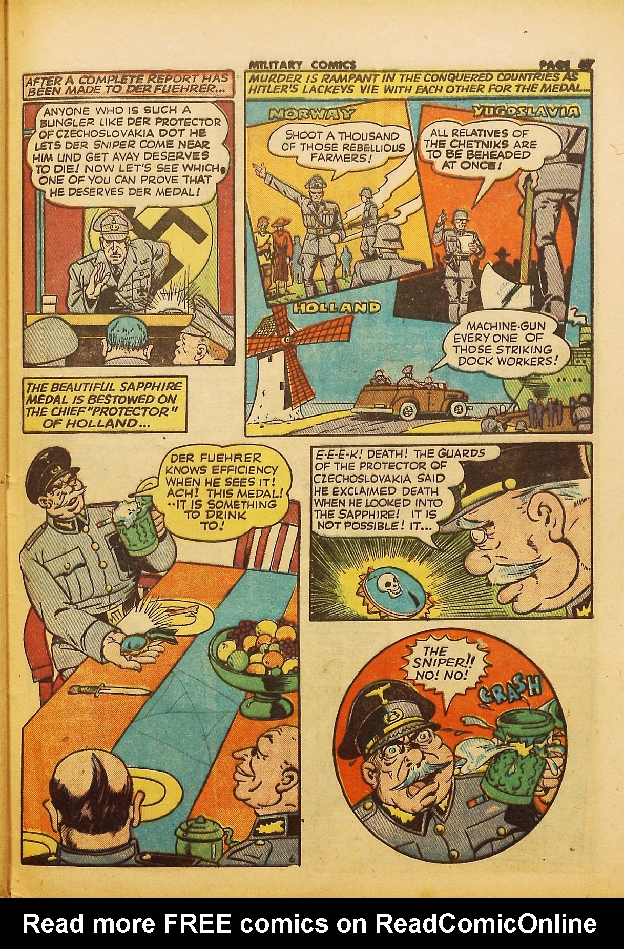 Read online Military Comics comic -  Issue #21 - 49