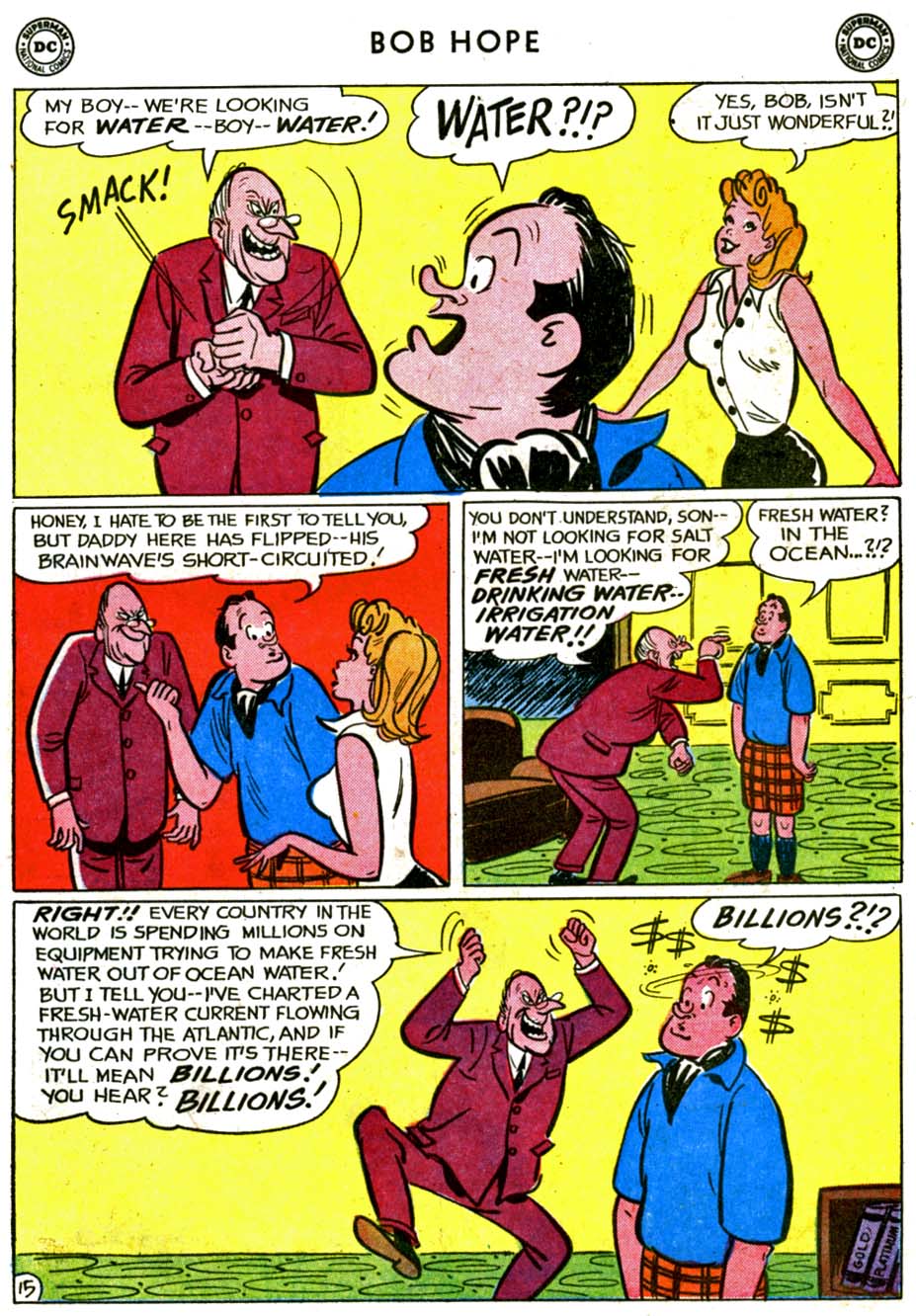 Read online The Adventures of Bob Hope comic -  Issue #72 - 19