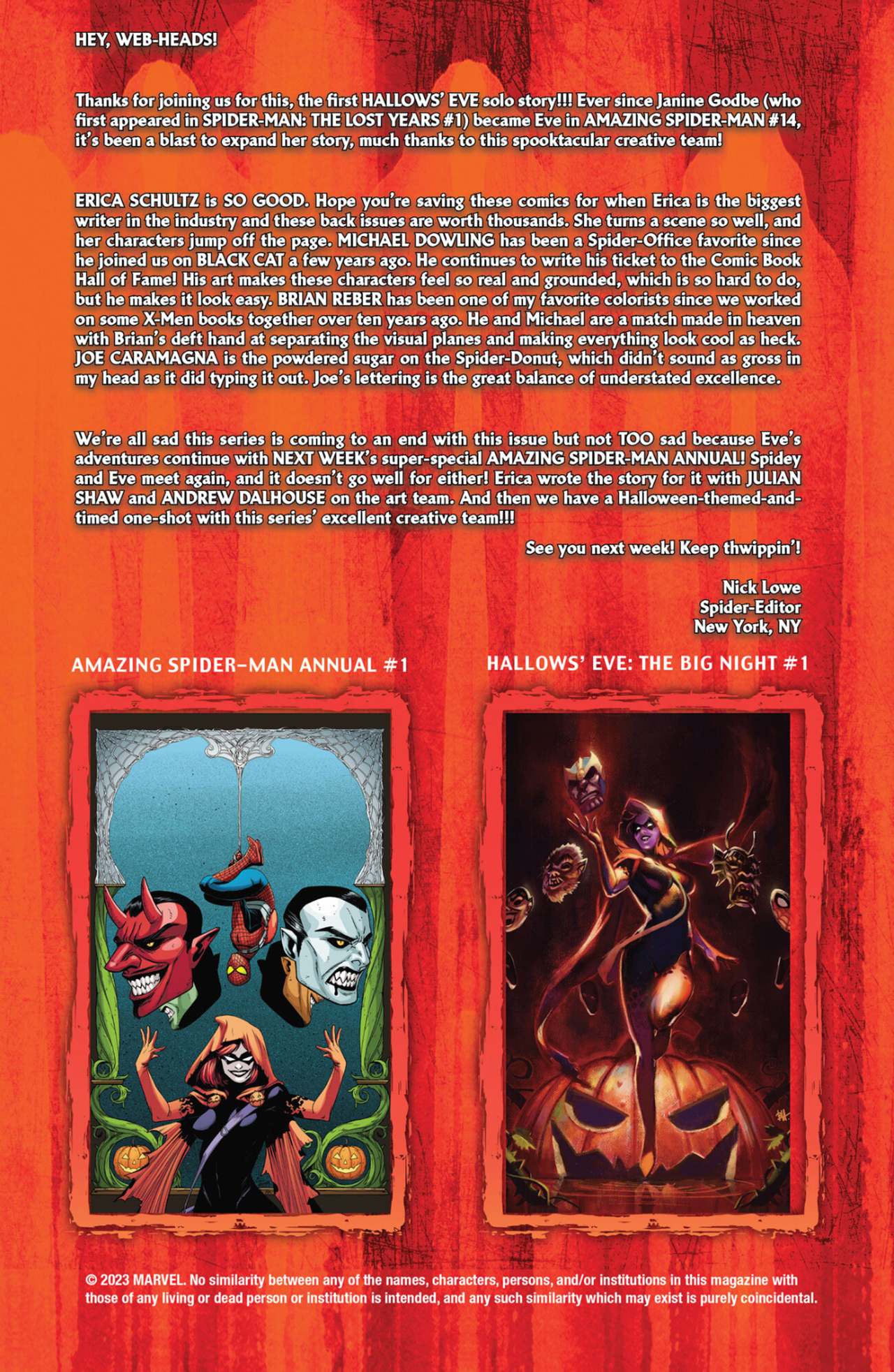 Read online Hallows' Eve comic -  Issue #5 - 23