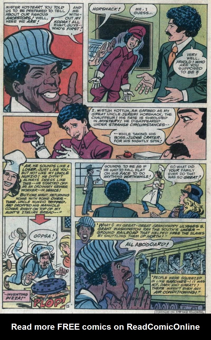 Read online Welcome Back, Kotter comic -  Issue #9 - 13