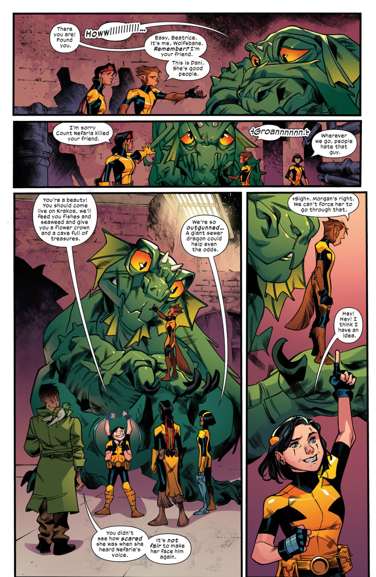 Read online New Mutants Lethal Legion comic -  Issue #5 - 3