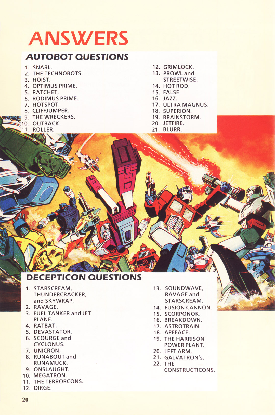 Read online The Transformers Annual comic -  Issue #1987 - 15