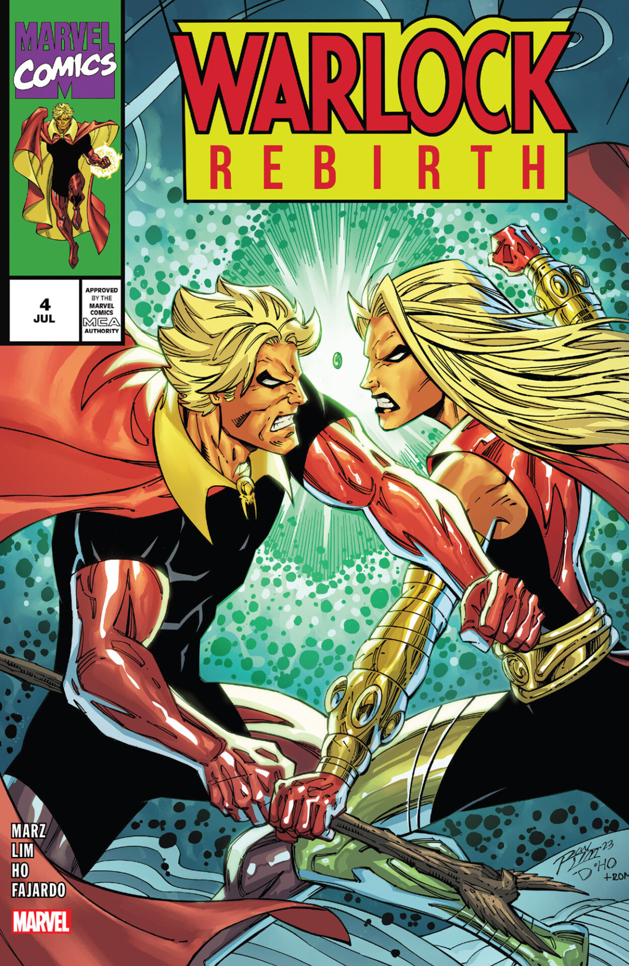 Read online Warlock: Rebirth comic -  Issue #4 - 1