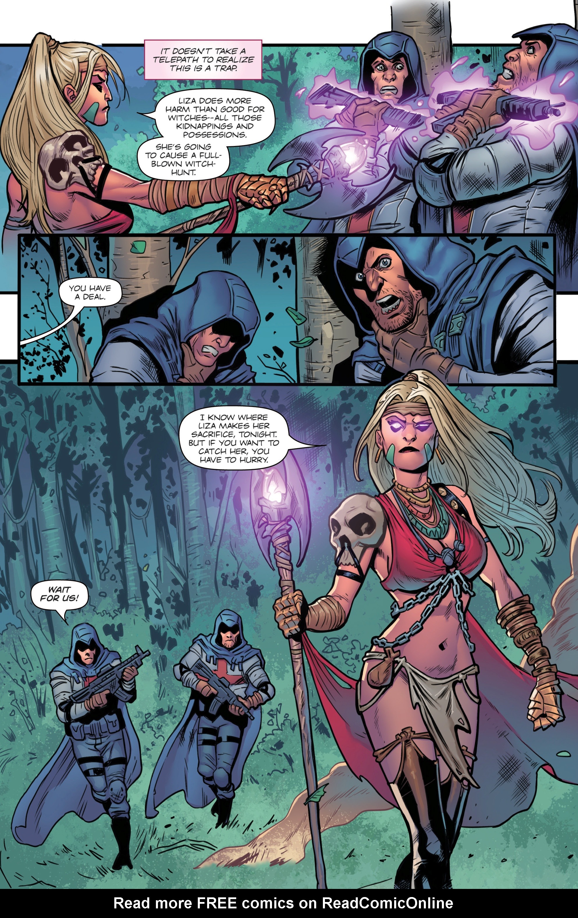 Read online Grimm Fairy Tales presents Coven comic -  Issue #1 - 20