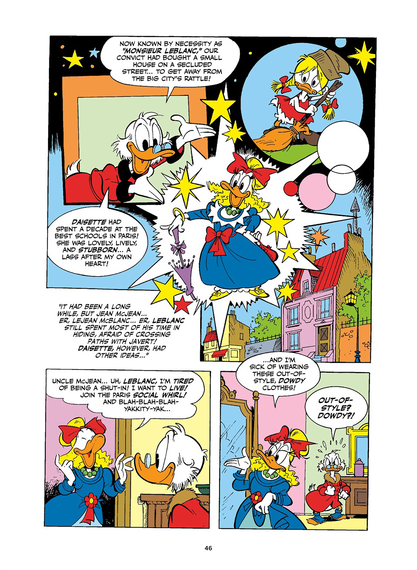 Read online Uncle Scrooge and Donald Duck in Les Misérables and War and Peace comic -  Issue # TPB (Part 1) - 47