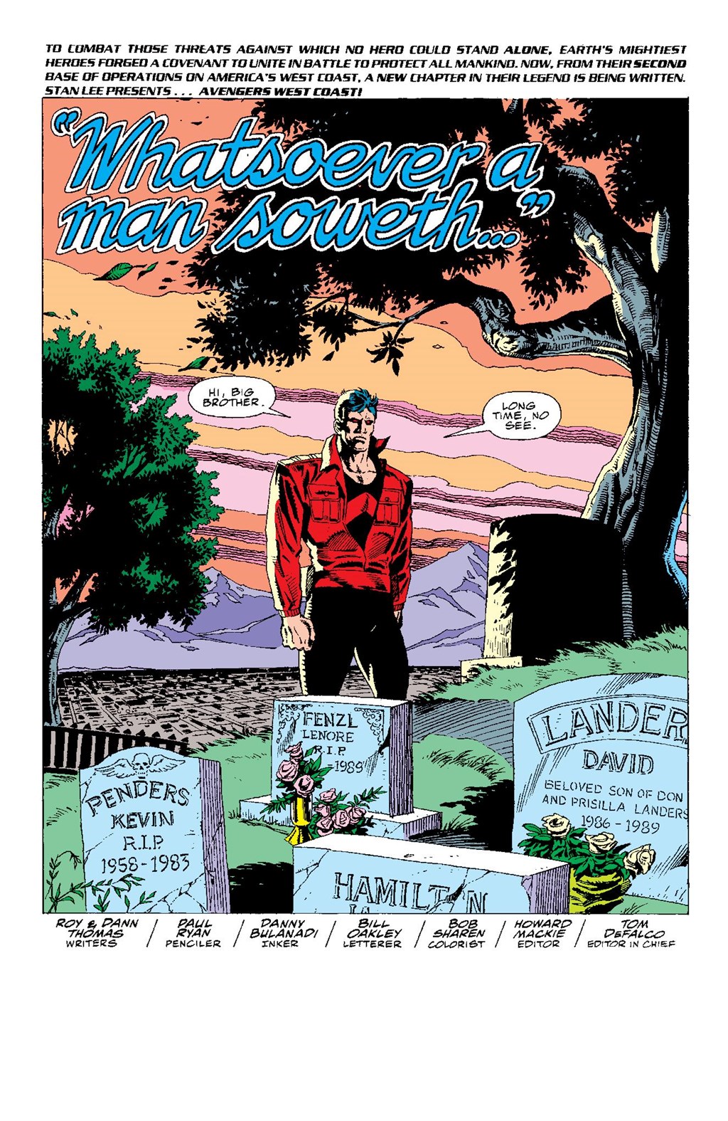 Read online Avengers West Coast Epic Collection: How The West Was Won comic -  Issue #Avengers West Coast Epic Collection California Screaming (Part 1) - 6