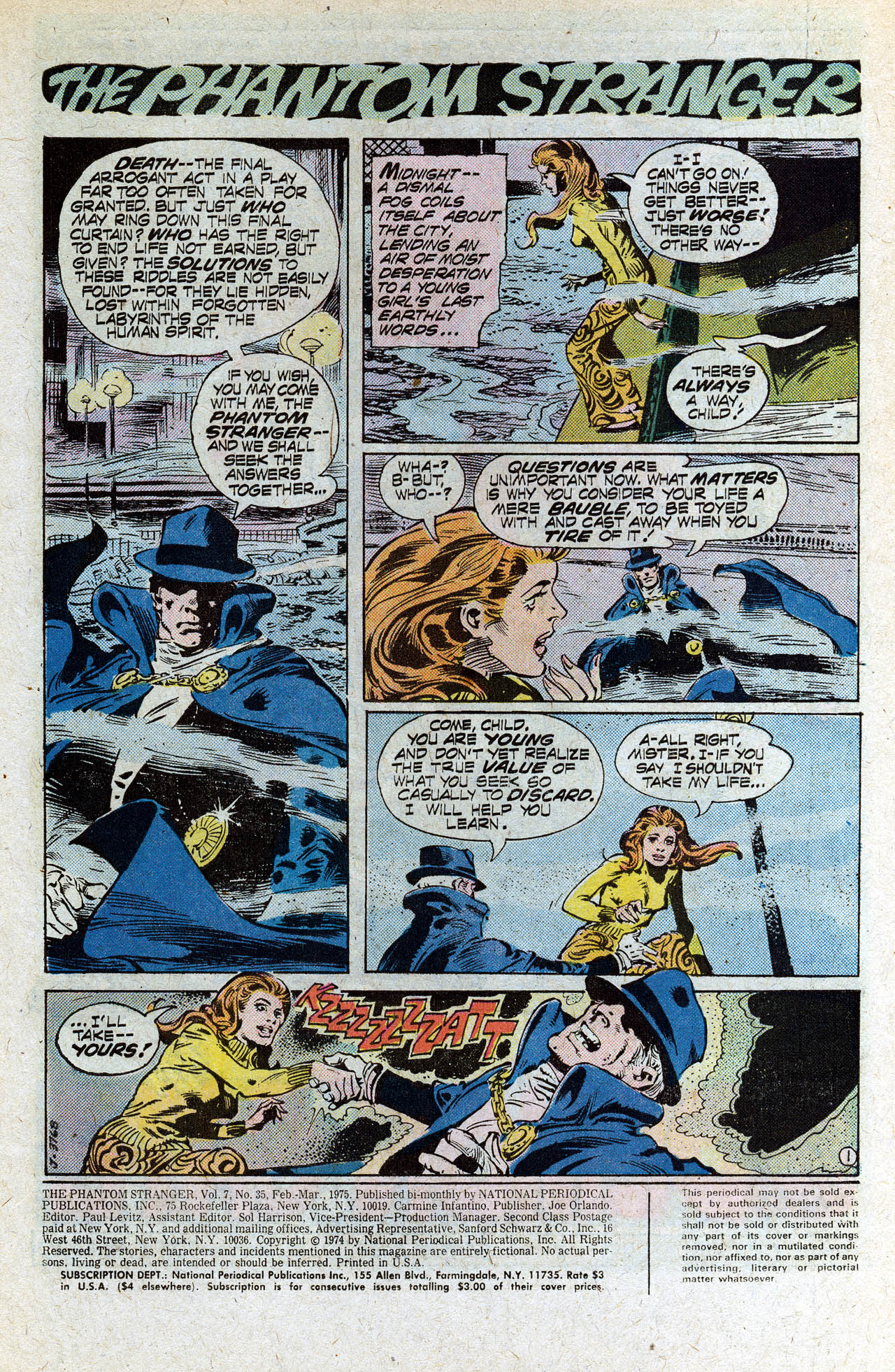 Read online The Phantom Stranger (1969) comic -  Issue #35 - 4