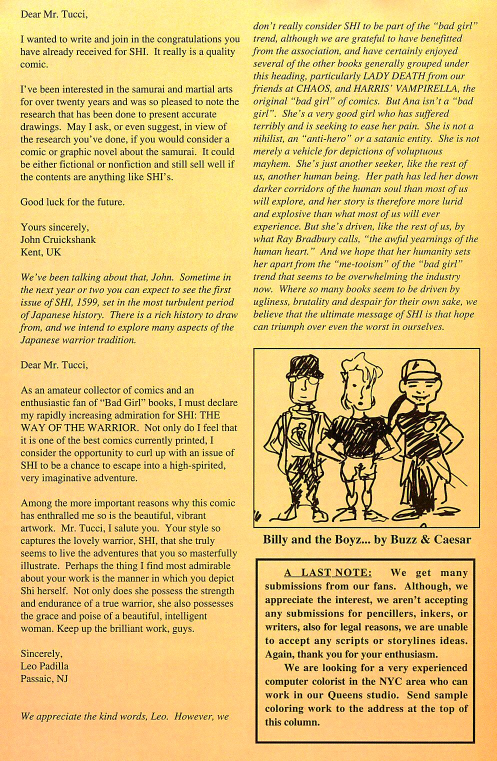 Read online Shi: The Way of the Warrior comic -  Issue #4 - 29