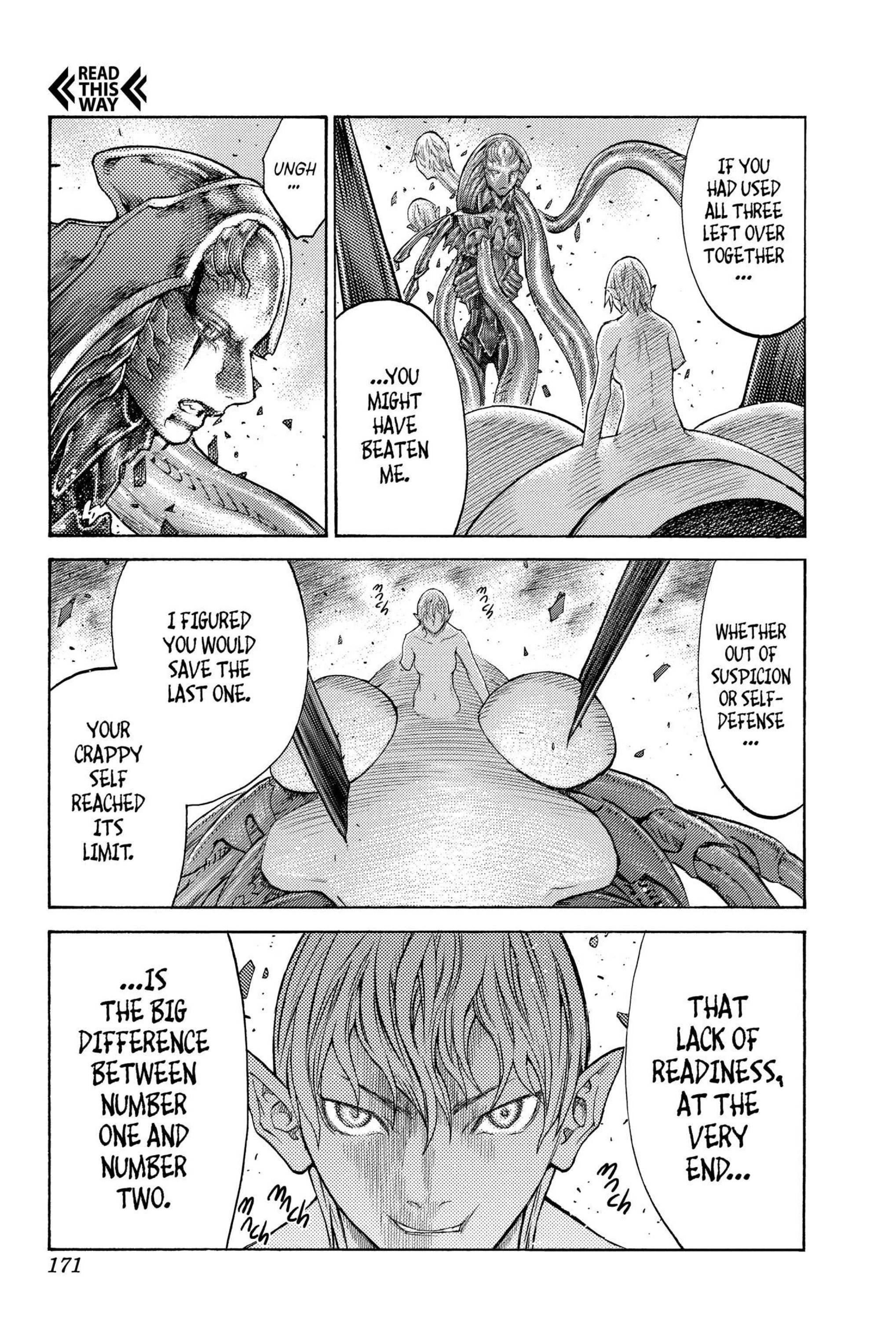 Read online Claymore comic -  Issue #22 - 132