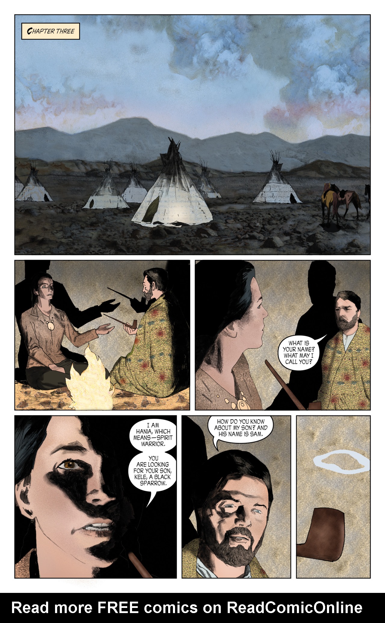 Read online John Carpenter's Night Terrors comic -  Issue # Black Sparrow - 50