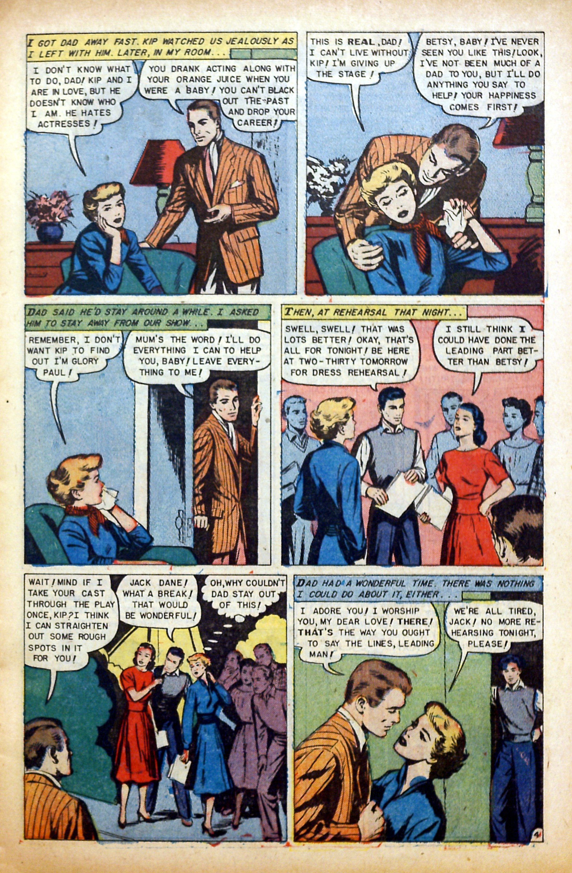 Read online Glamorous Romances comic -  Issue #65 - 13