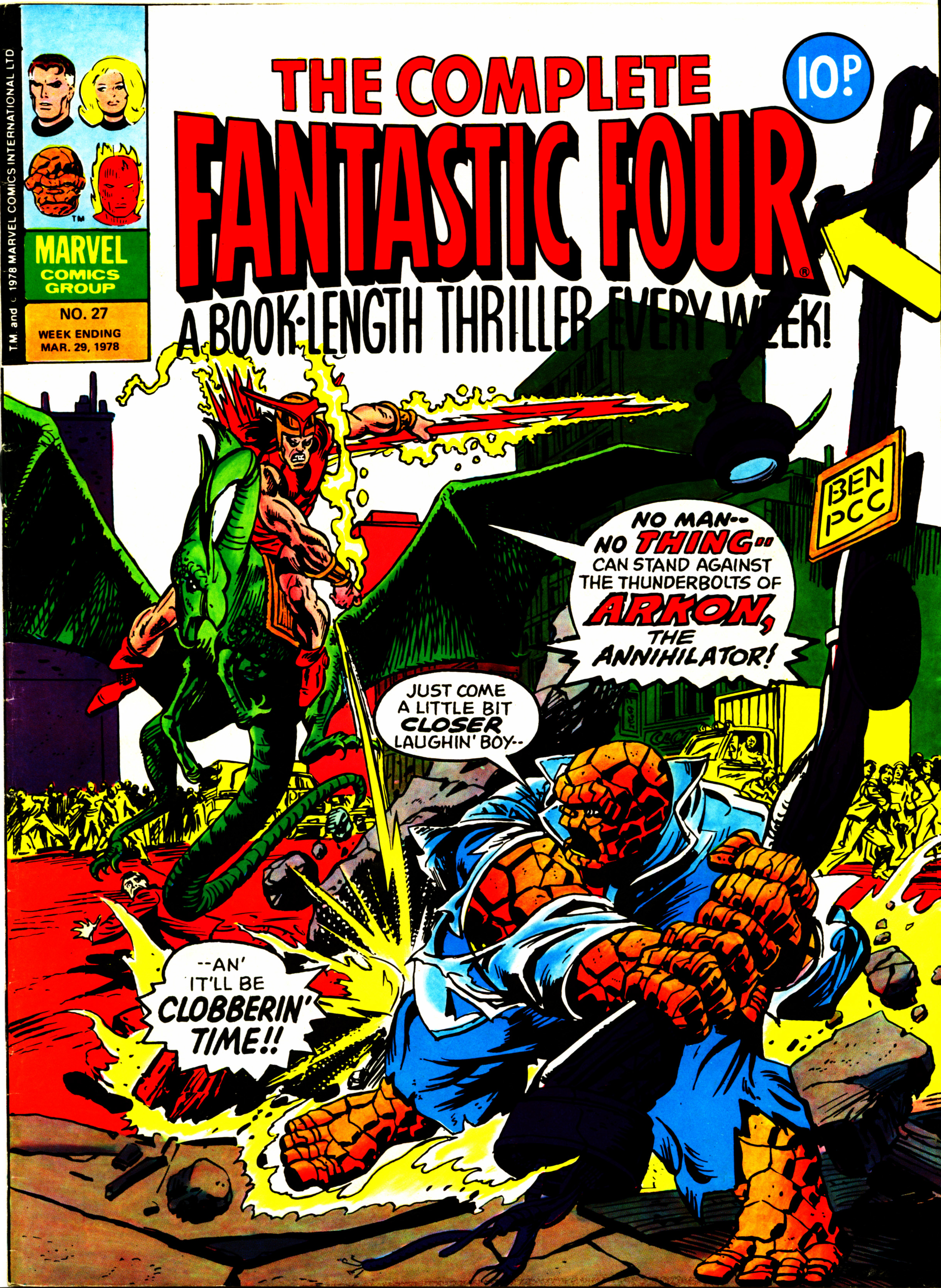 Read online Fantastic Four (1982) comic -  Issue #27 - 1