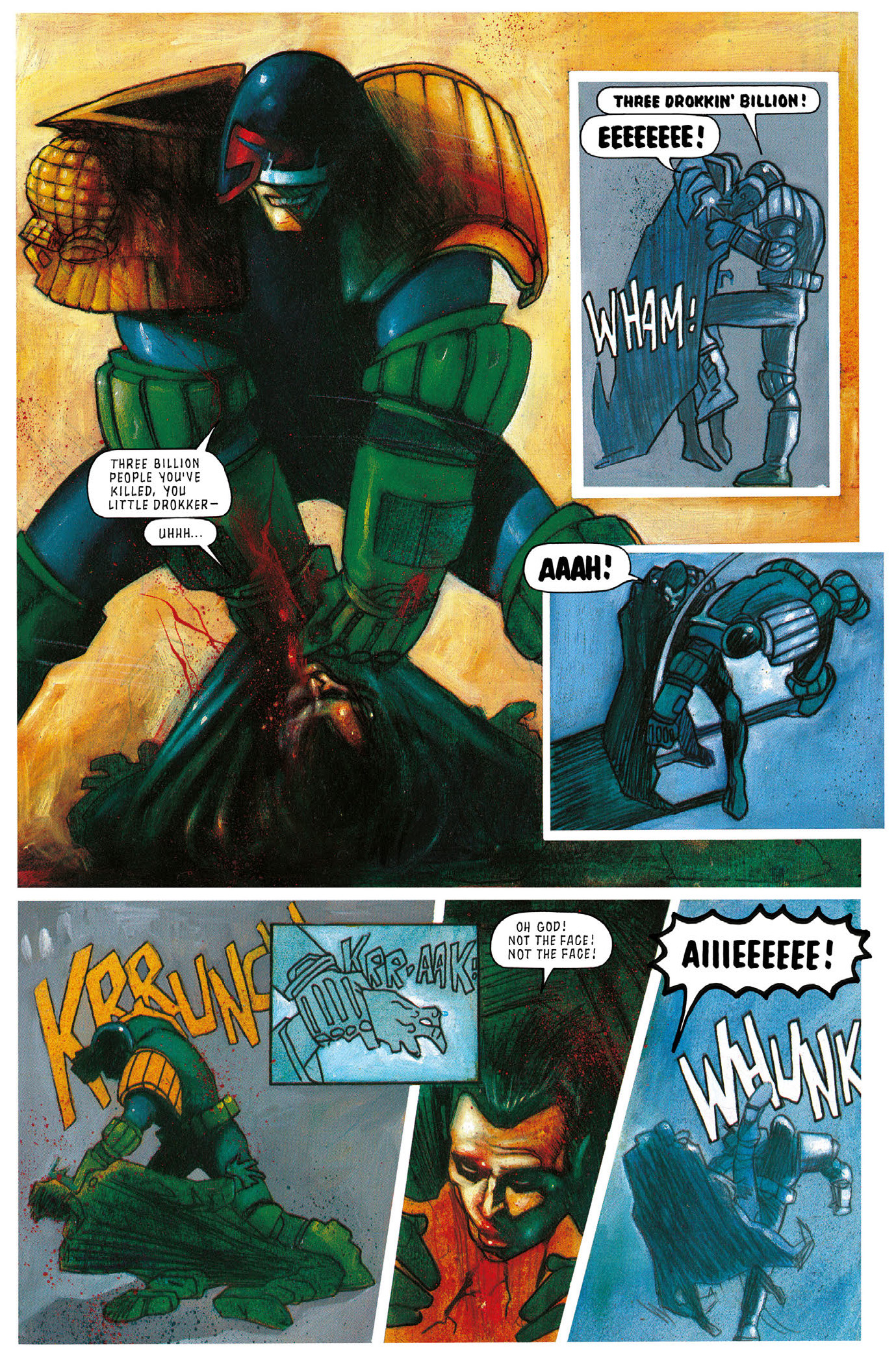 Read online Essential Judge Dredd: Judgement Day comic -  Issue # TPB - 139