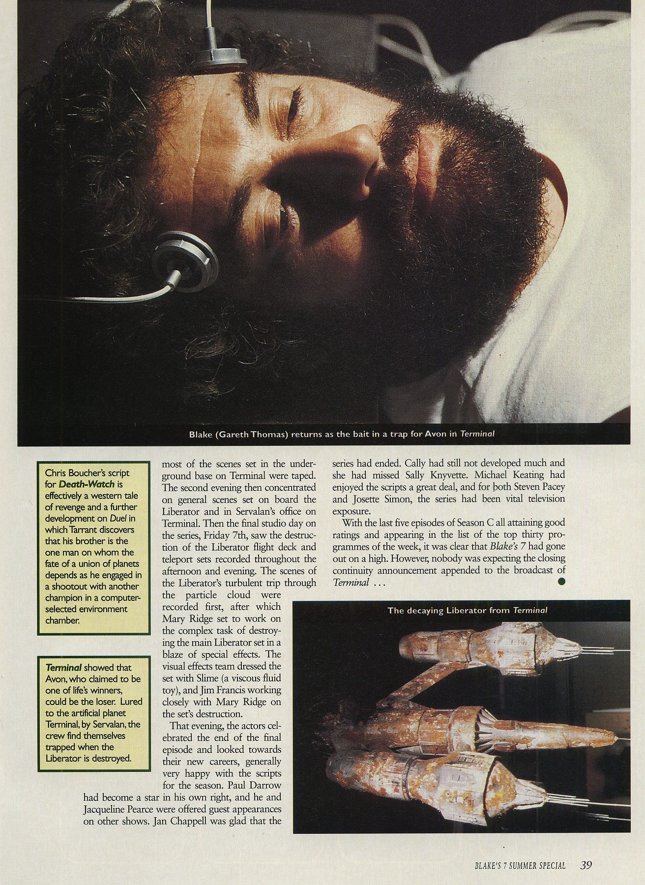 Read online Blake's 7 Special comic -  Issue #4 - 39