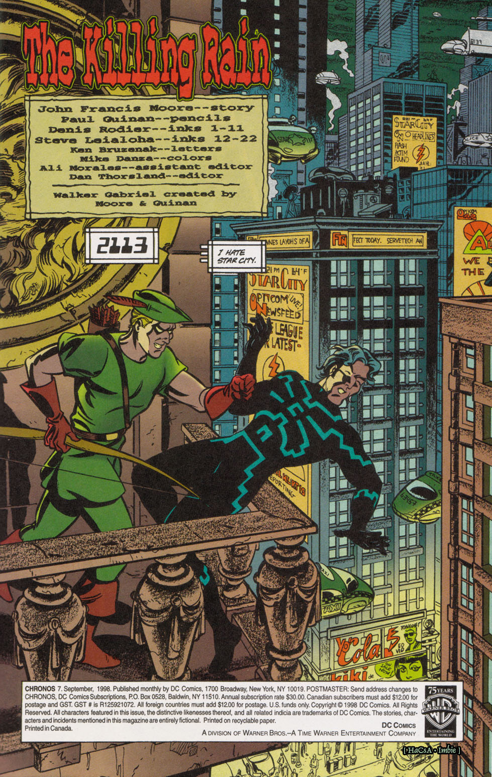 Read online Chronos comic -  Issue #7 - 2