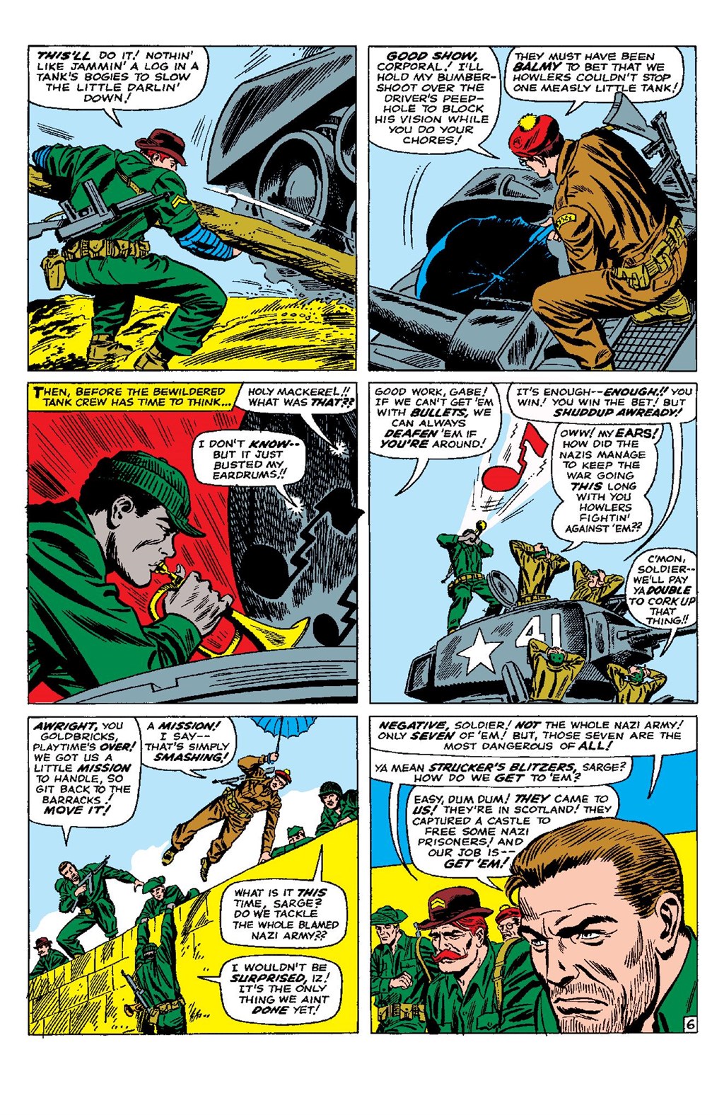 Read online Sgt. Fury Epic Collection: The Howling Commandos comic -  Issue #Sgt. Fury Epic Collection Berlin Breakout (Part 1) - 11