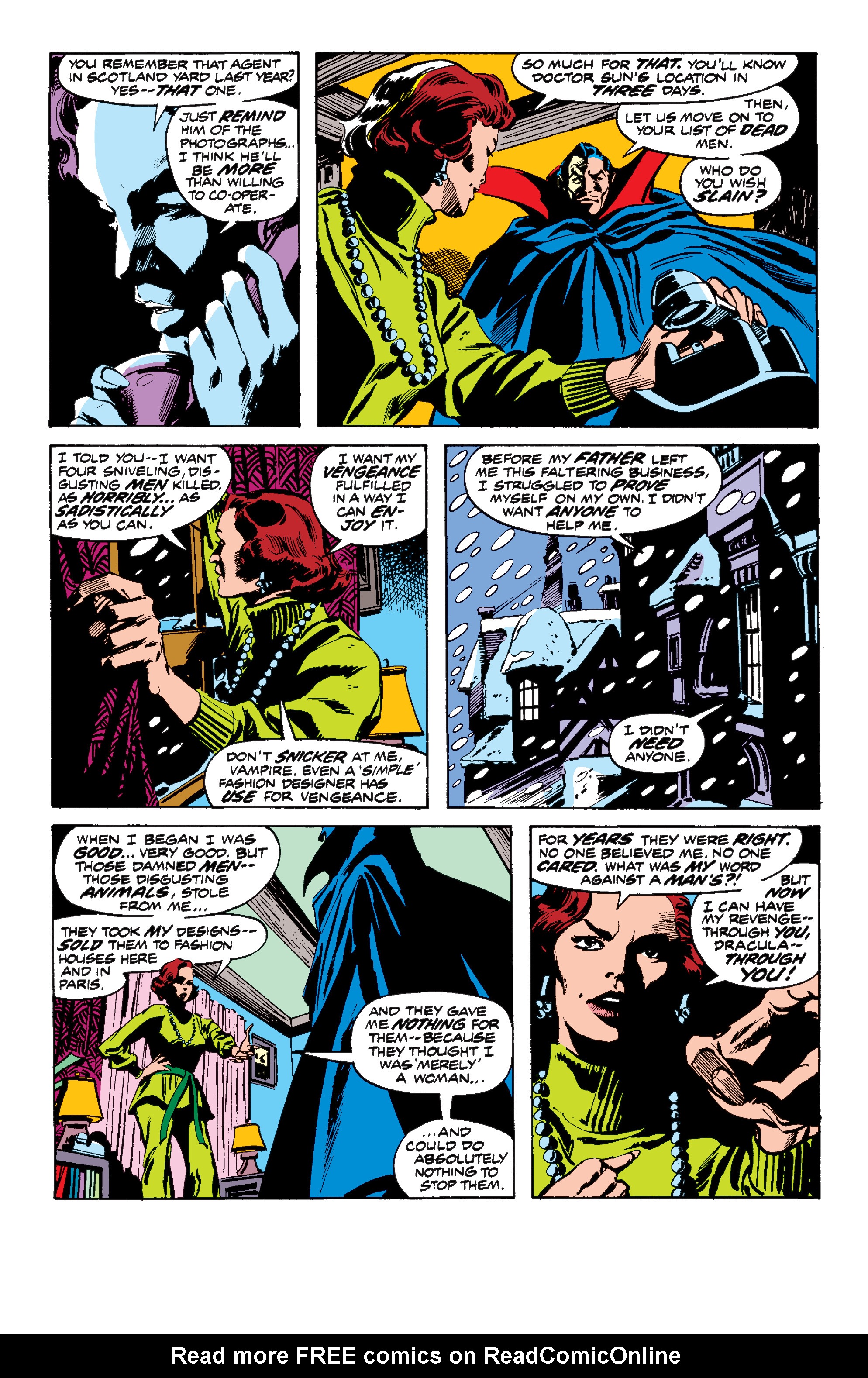 Read online Tomb of Dracula (1972) comic -  Issue # _The Complete Collection 3 (Part 3) - 22